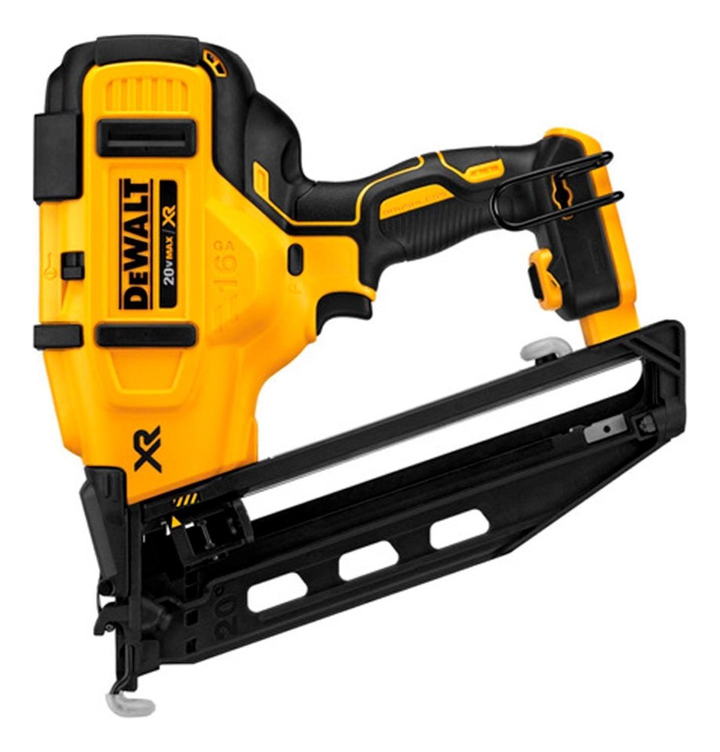Clavadora De Acabado Angular 20v Dewalt Dcn660b - Sin Bat.-0