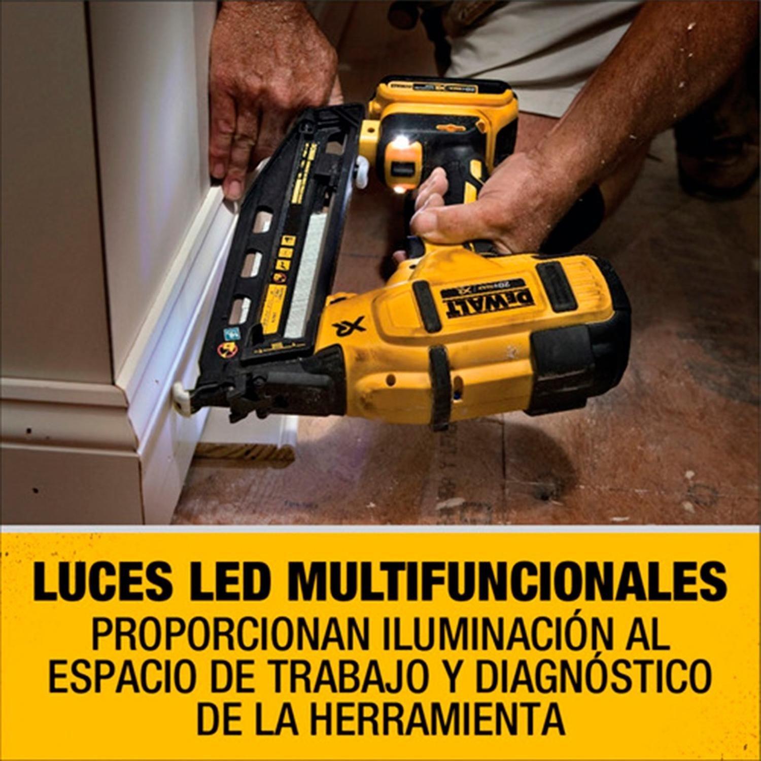 Clavadora De Acabado Angular 20v Dewalt Dcn660b - Sin Bat.-2