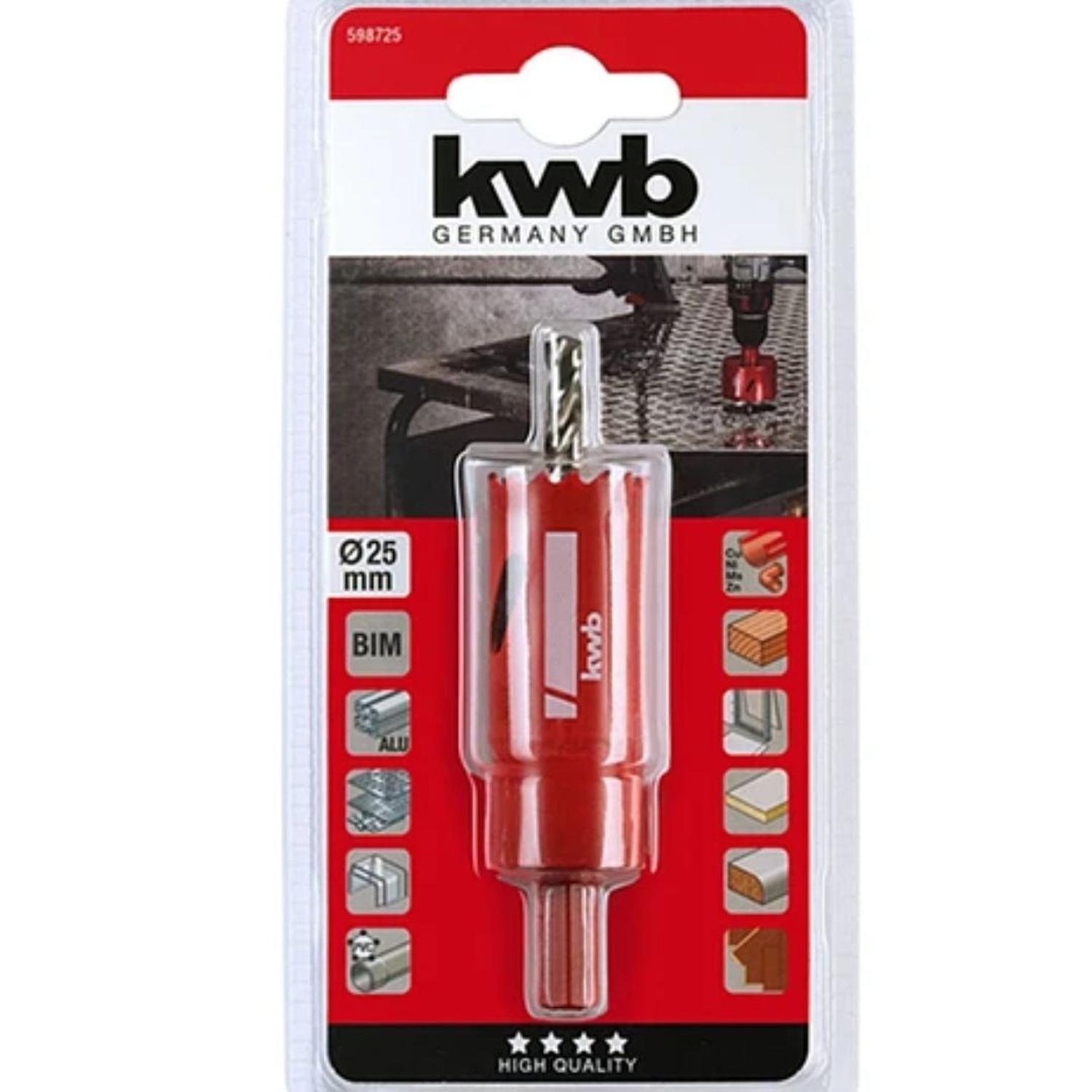 Sierra Copa Bimetálica 25 Mm Kwb 598725-1