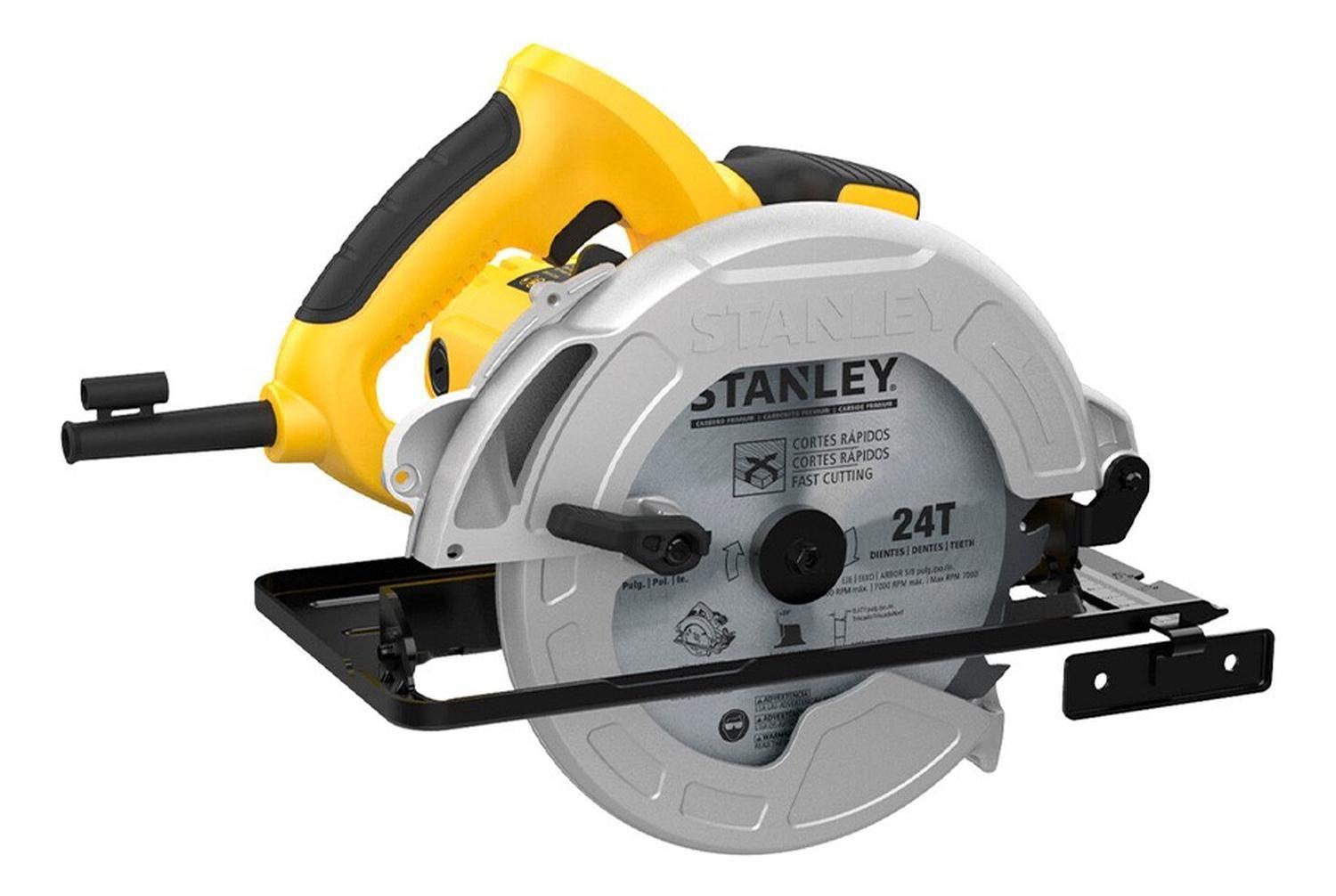 Sierra Circular 1600w + Sierra Caladora Stanley Sc16-sj45-5