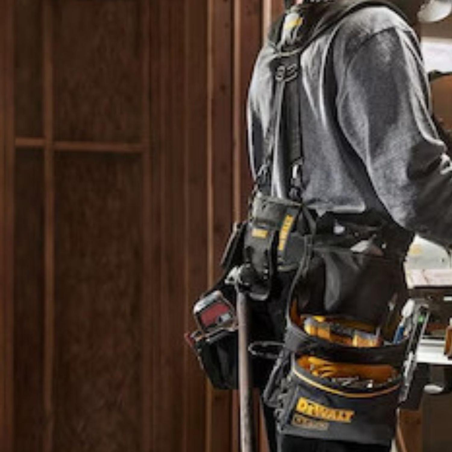 Cinturón Y Bolsos C/tirantes 25 Bolsillos Dewalt Dwst540602-2