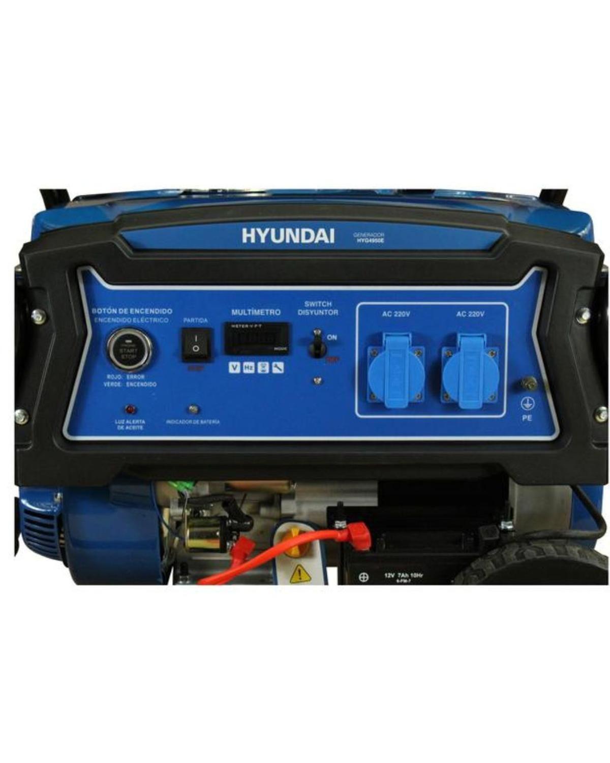Generador Bencinero Hyundai 82HYG4950Ei-3