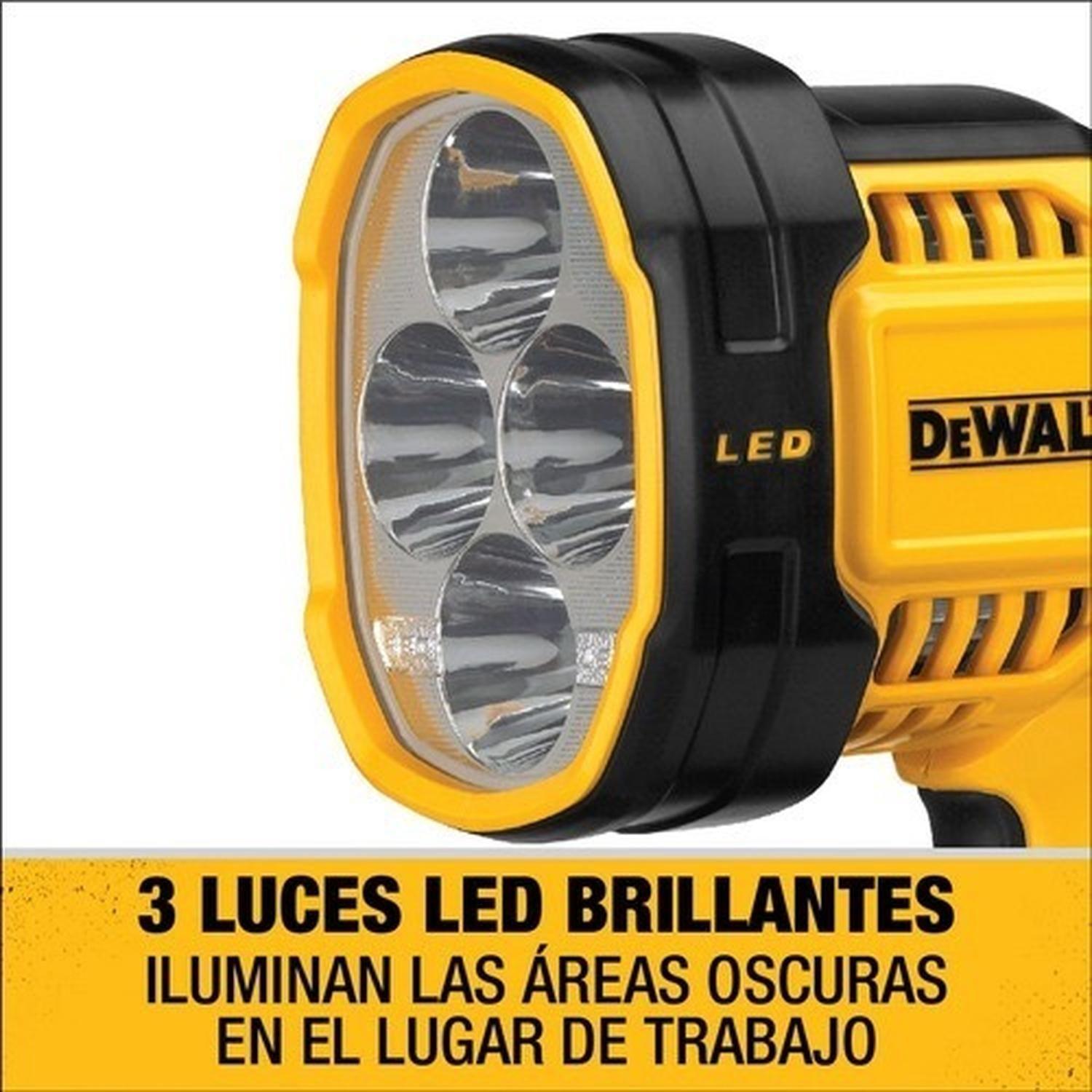 Luz Led Para Trabajo 20v Sin Batería Dewalt Dcl043-5