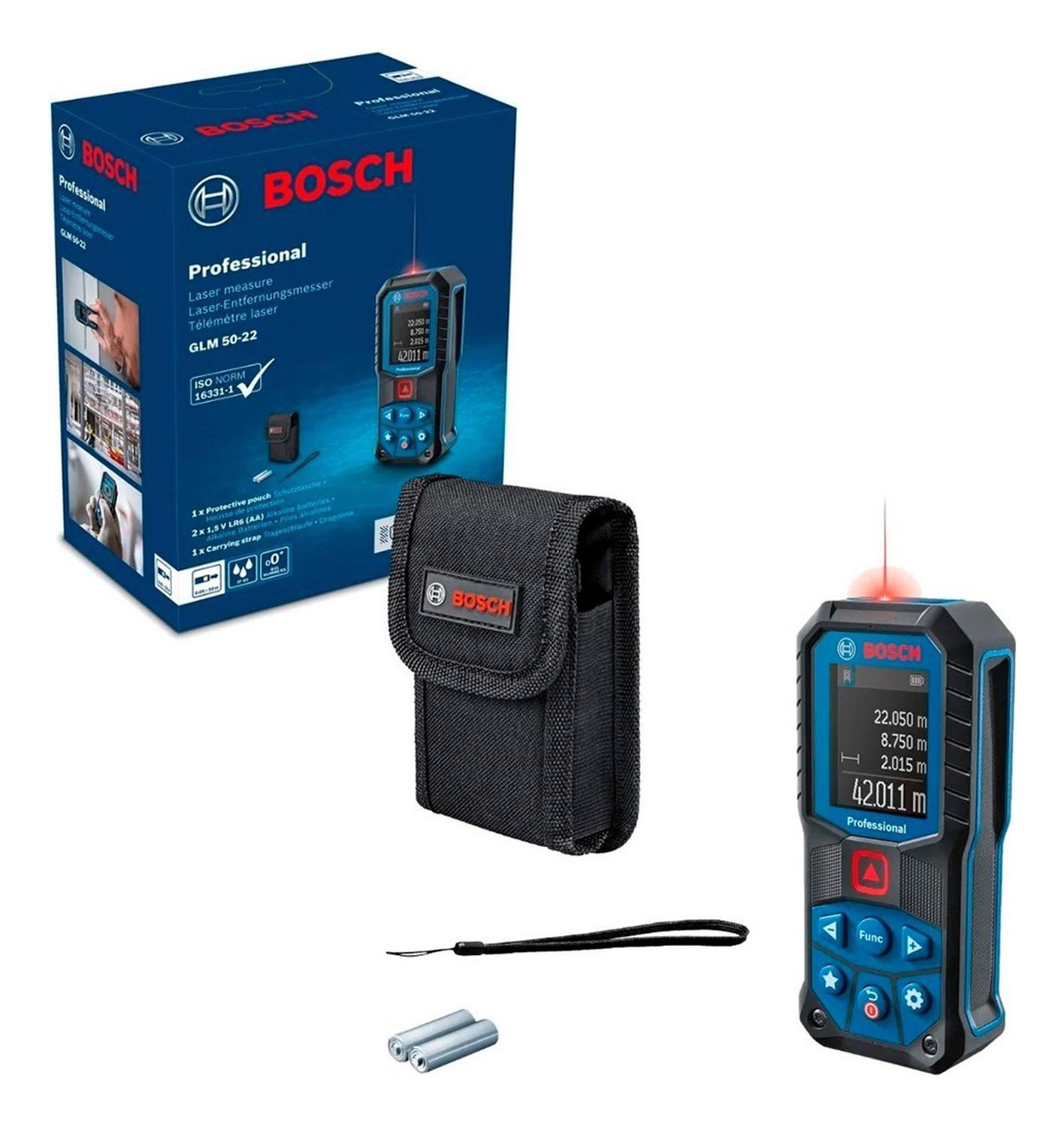 Medidor De Distancia Laser Bosch Glm 50-22 Profesional-0