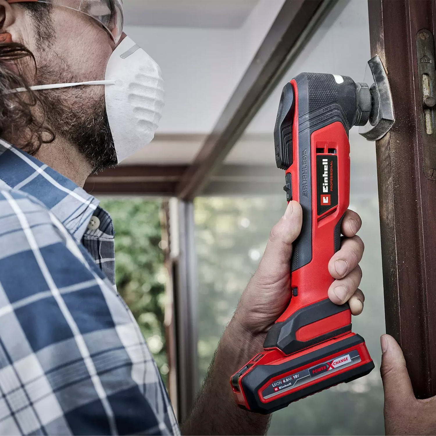 Multiherramienta Oscilante Einhell TP-MG 18 Li BL - Sin Baterías-2