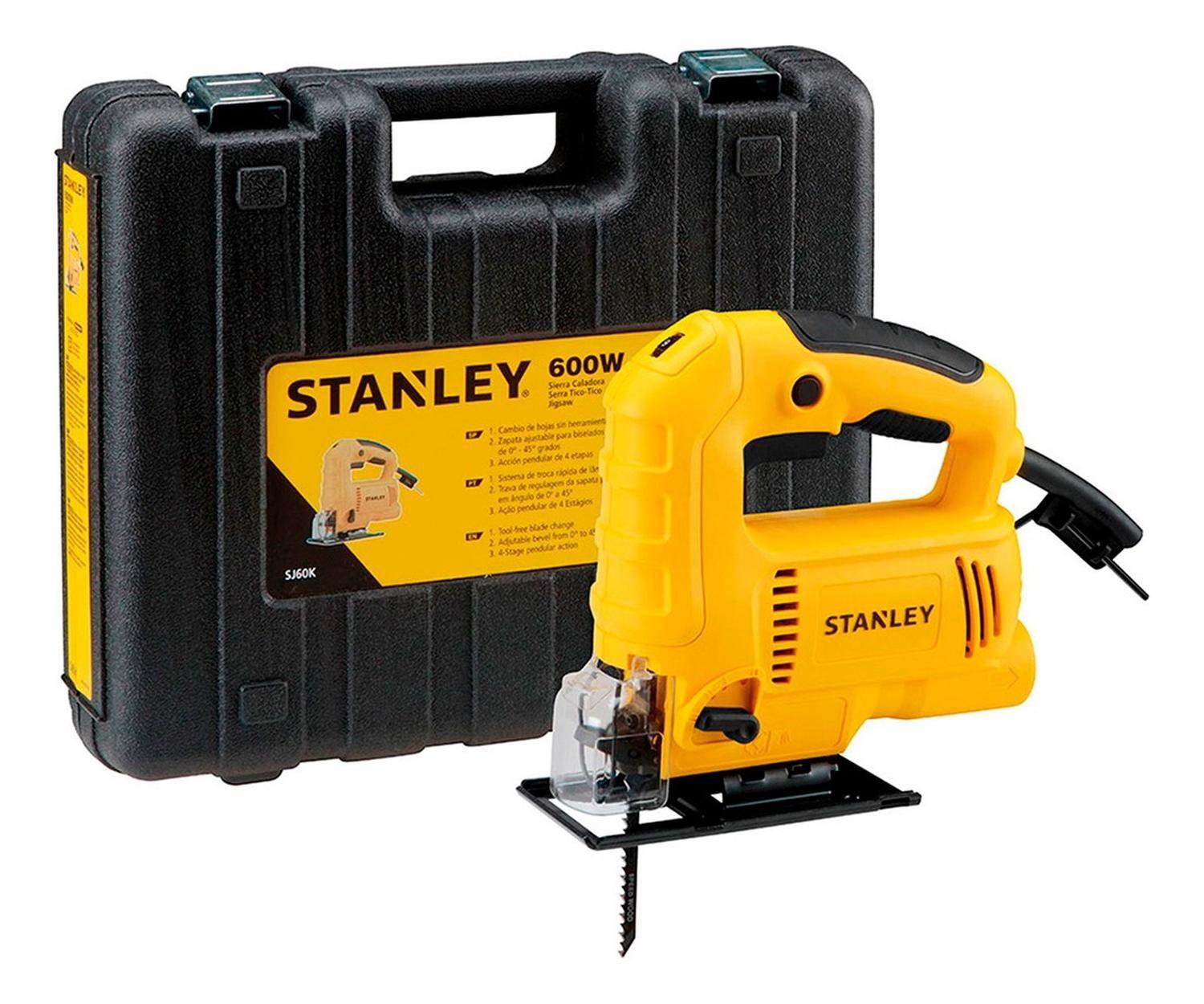 Sierra Caladora Stanley Sj60k-b2c - 600 Watts-0