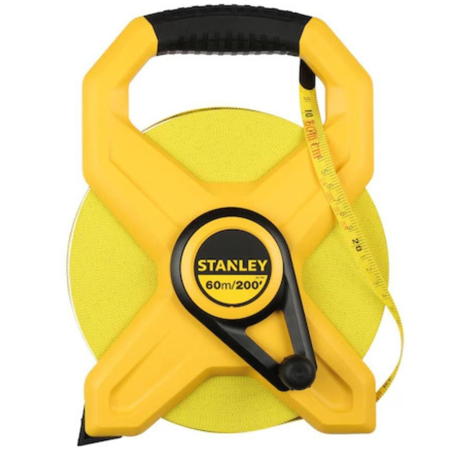 Cinta Larga Fibra de Vidrio 60m Stanley 34-794S-2