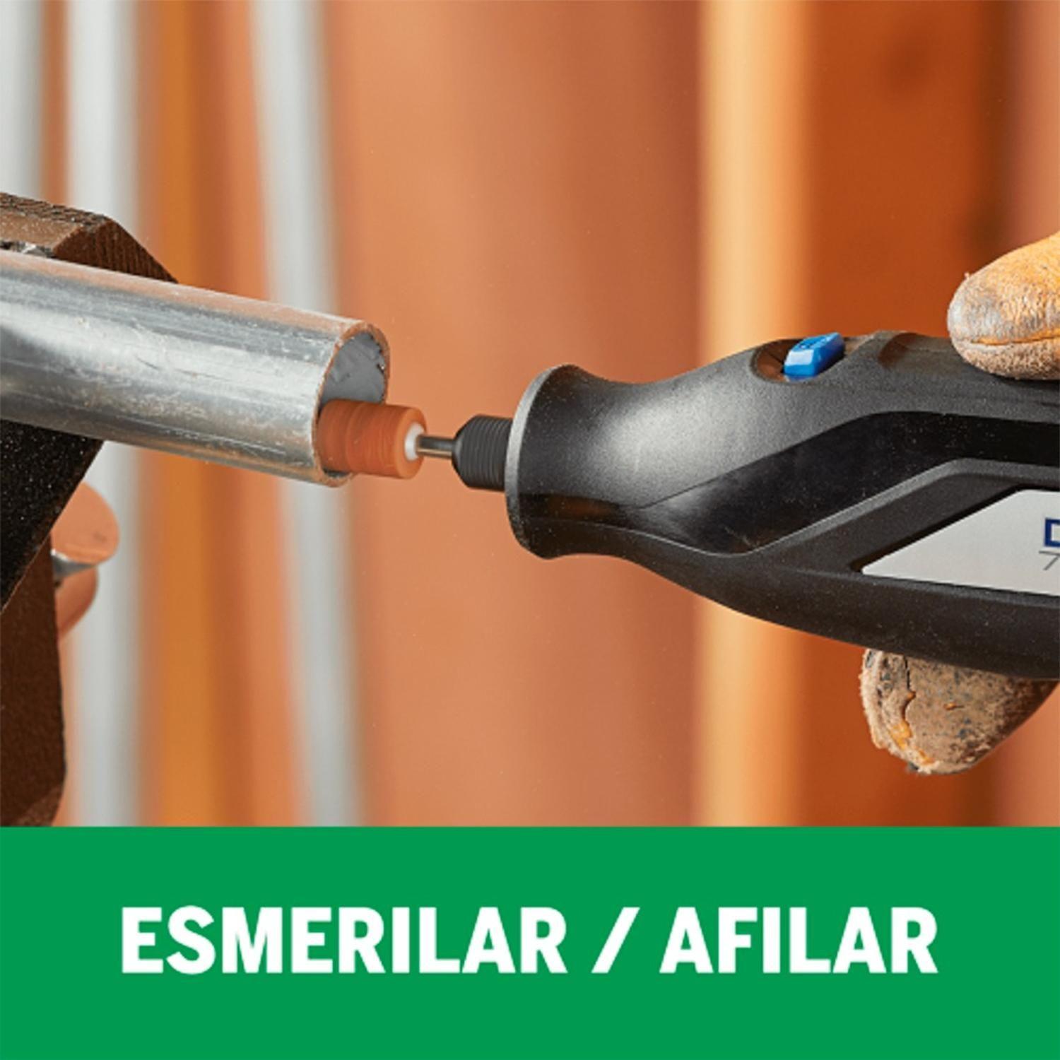 Herramienta Multipropósito 4v Y 5 Accesorios Dremel 7350-1