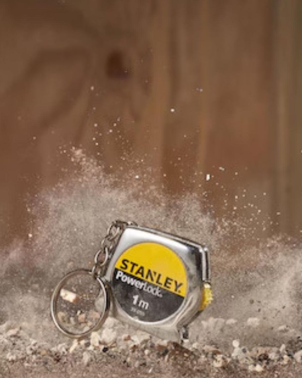 Cinta Métrica Llavero 1m Powerlock Stanley 0-39-055-4