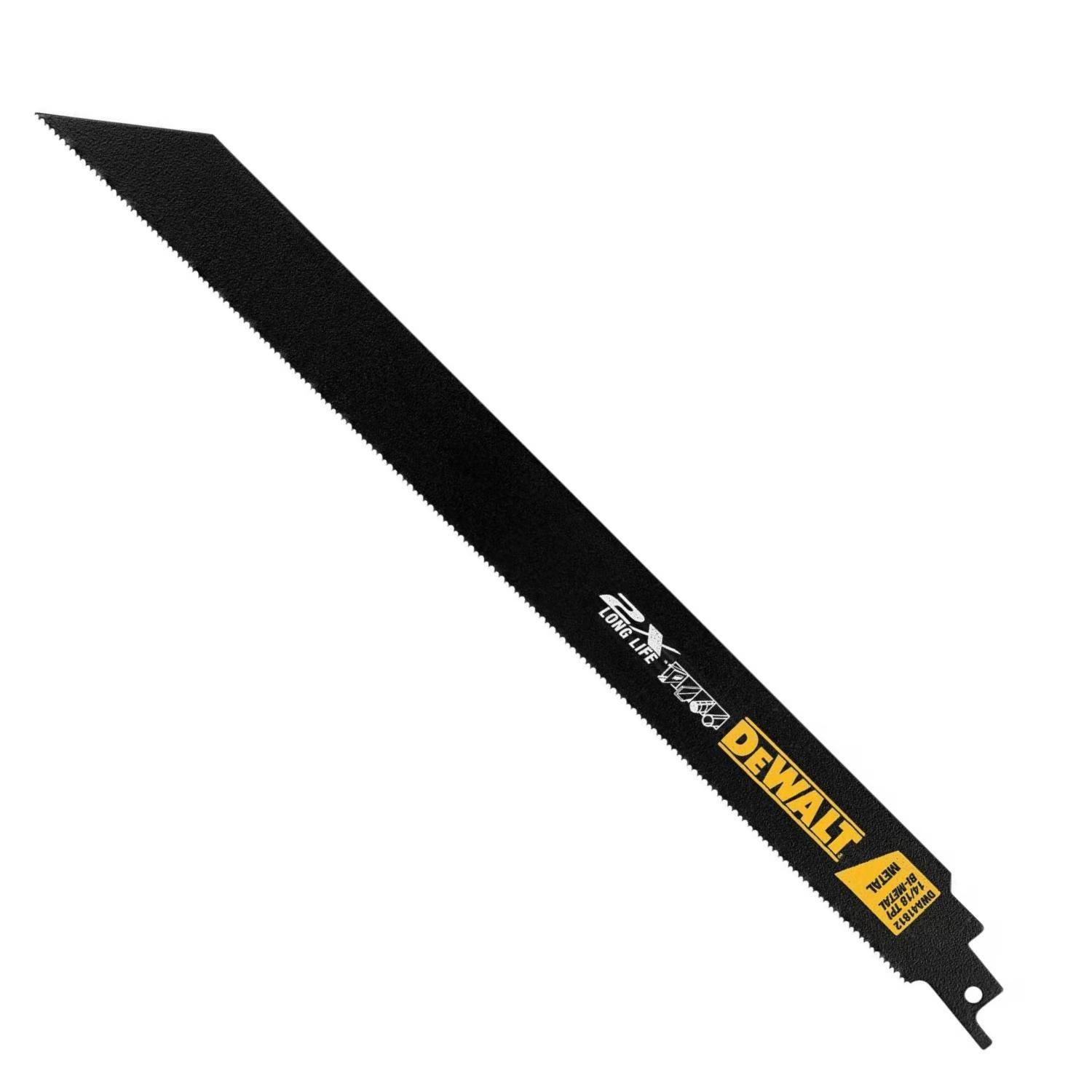 Set 5 Hojas De Sierra Sable Dewalt Dwa41812 - 12 - Bimetal-1