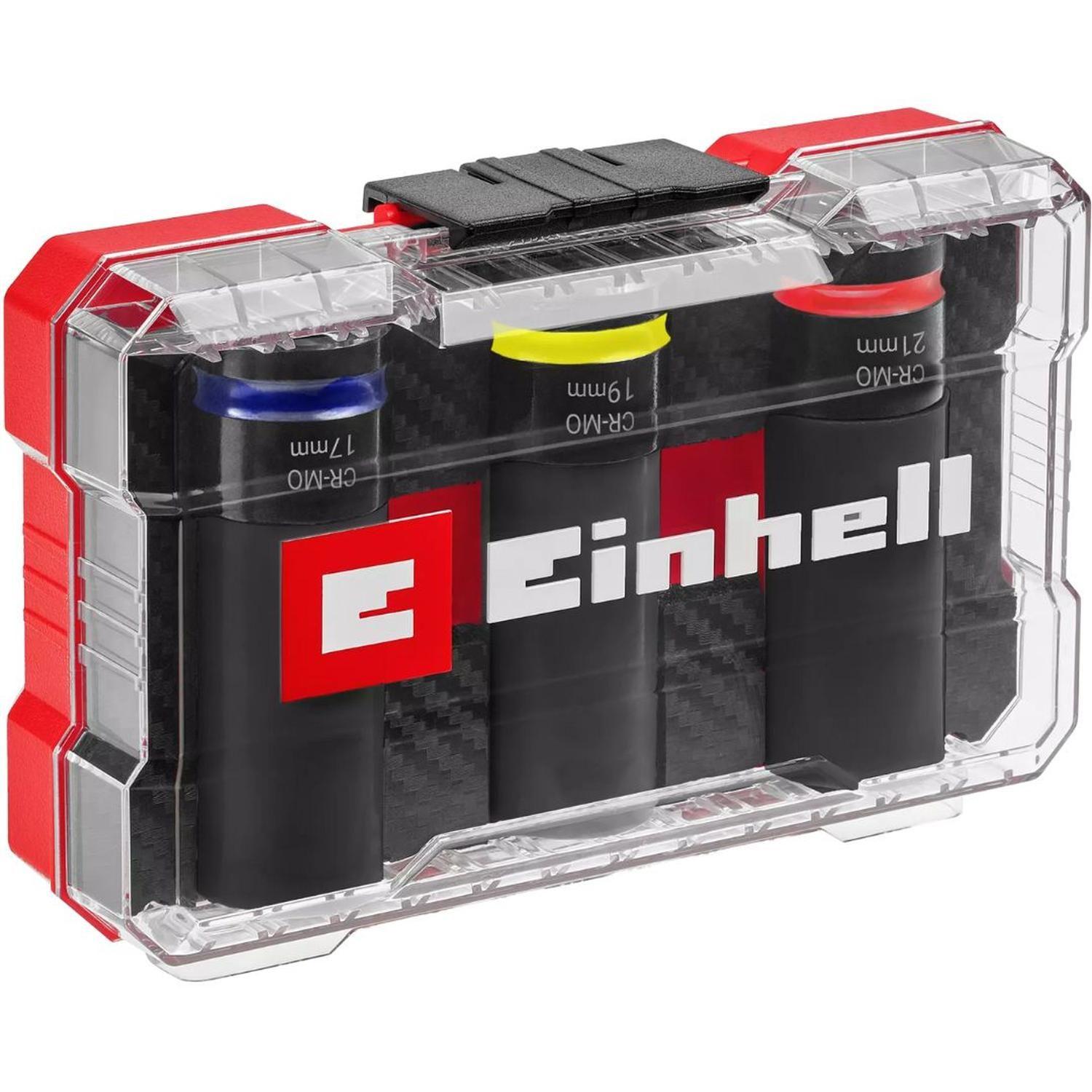 Set 3 Dados de Impacto 17-19-21 mm Einhell 109263-6