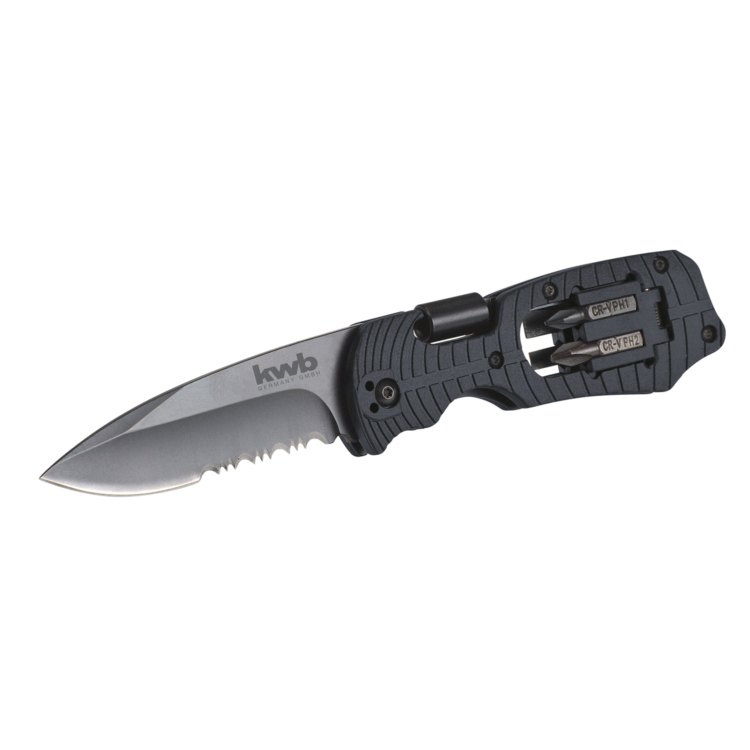 Cuchillo Plegable + Portapuntas Acero PH KWB 49016620-3