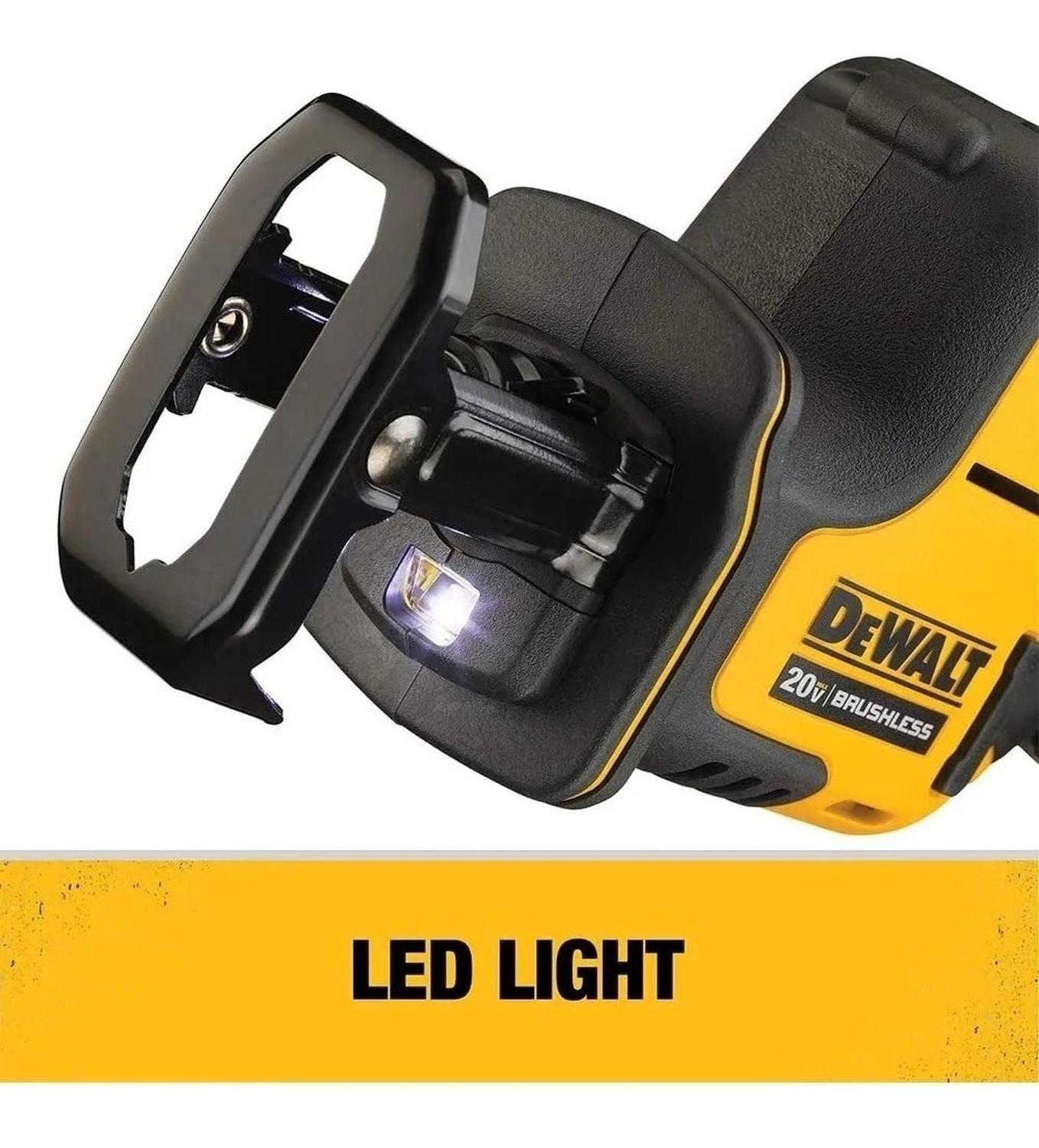 Sierra Sable Inalambrica Compacta Dewalt Dcs369b - Sin Bater-2