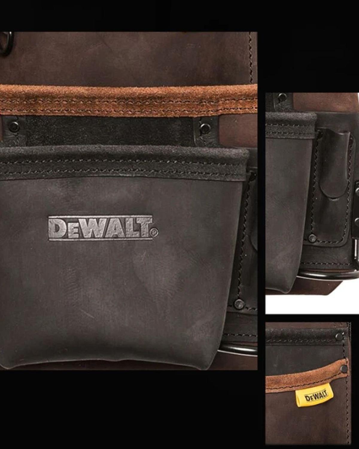 Bolso De Cuero Con Cinturón 12 Bolsillos Dewalt Dwst550115-2