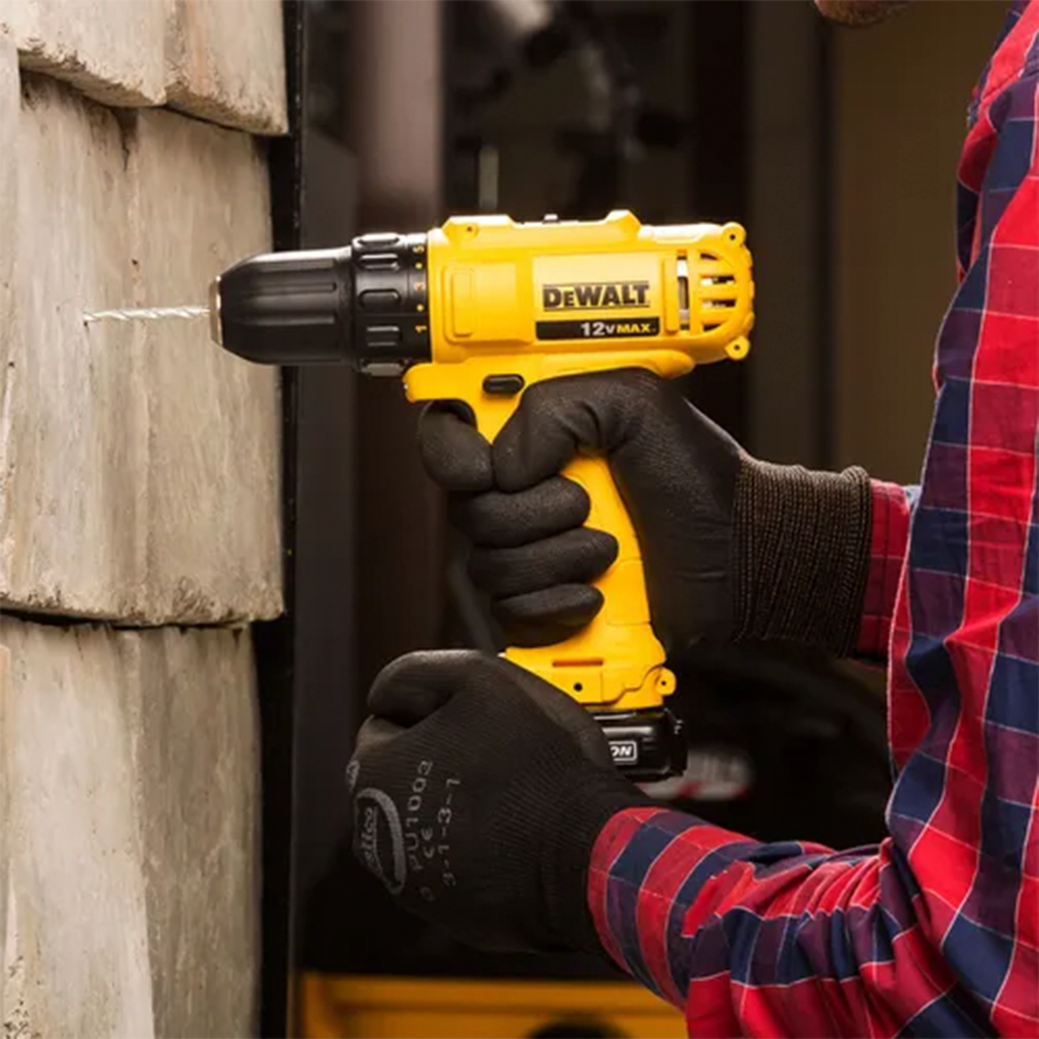 Taladro Atornillador 12V + 2 baterías Dewalt DCD700C2-B2-3