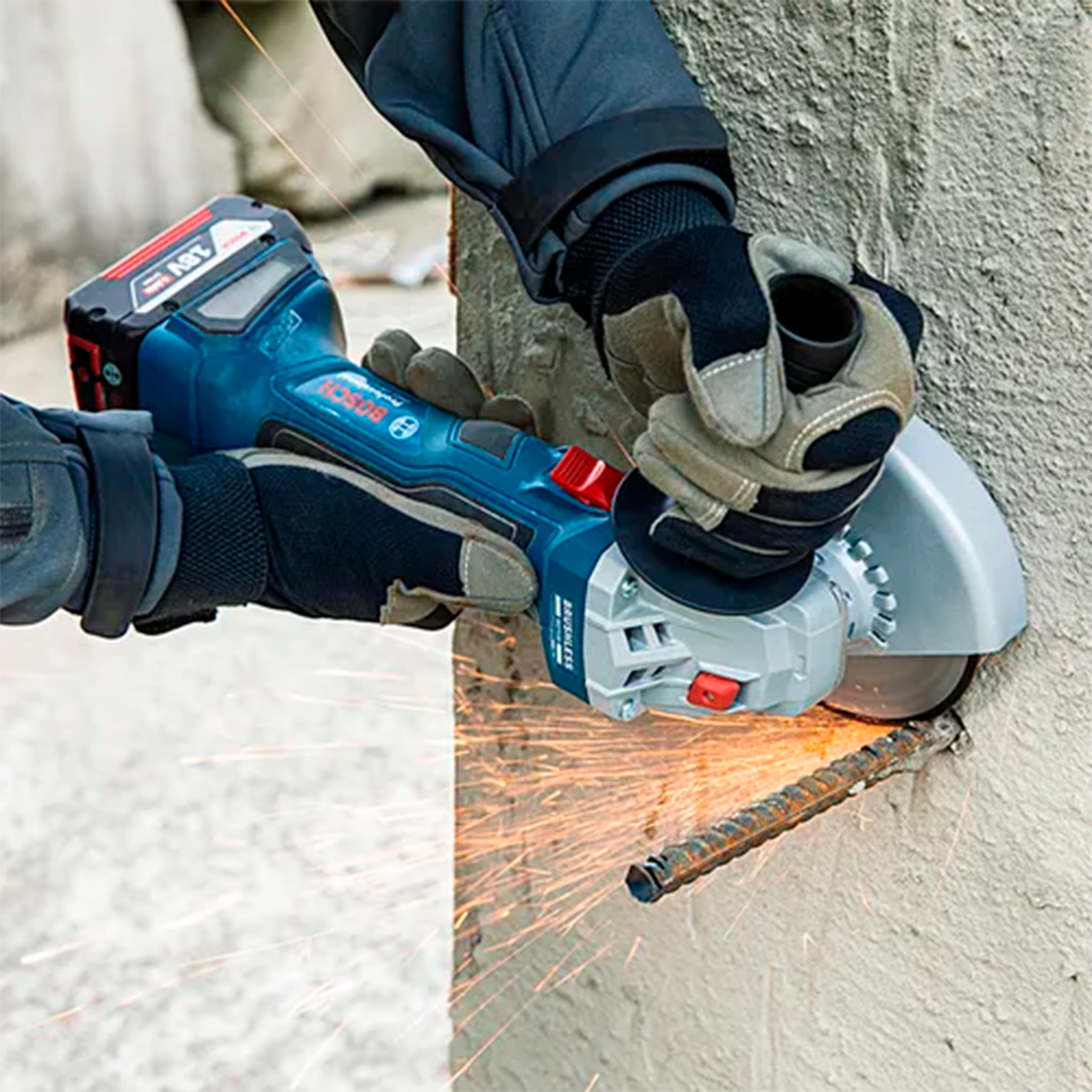 Kit Bosch Taladro GSB 185-li + Esmeril GWS 180-li 18v Brushless-3