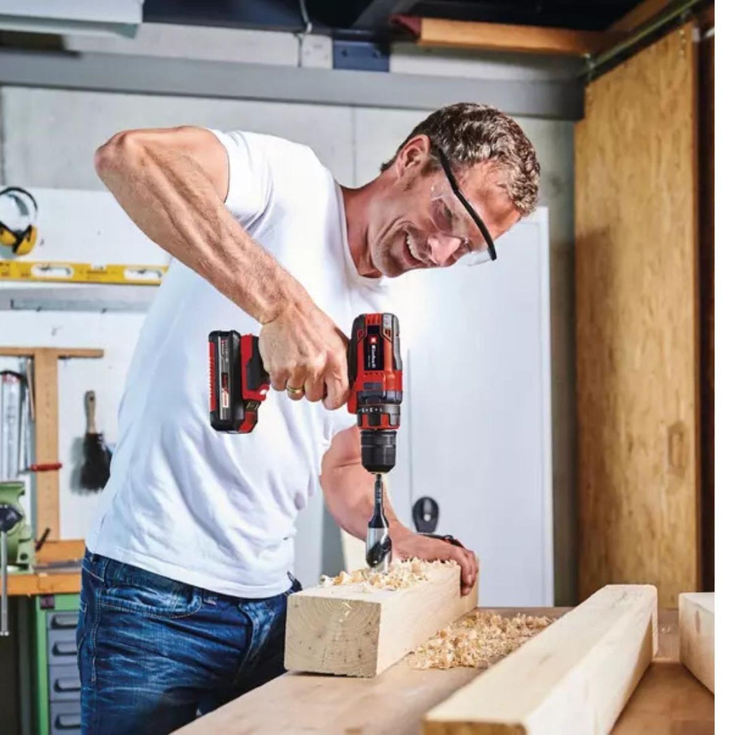 Kit Taladro Inalámbrico Einhell Tc-cd 18/35 Li C/envio-2