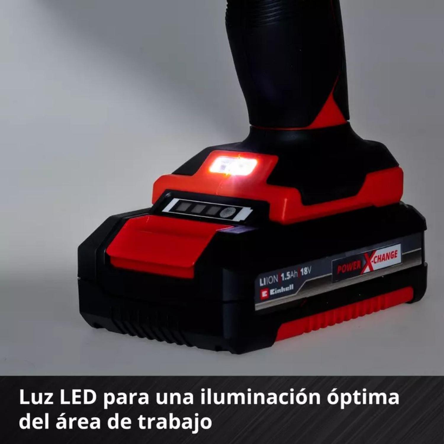 Kit Taladro Inalámbrico Einhell Tc-cd 18/35 Li C/envio-5