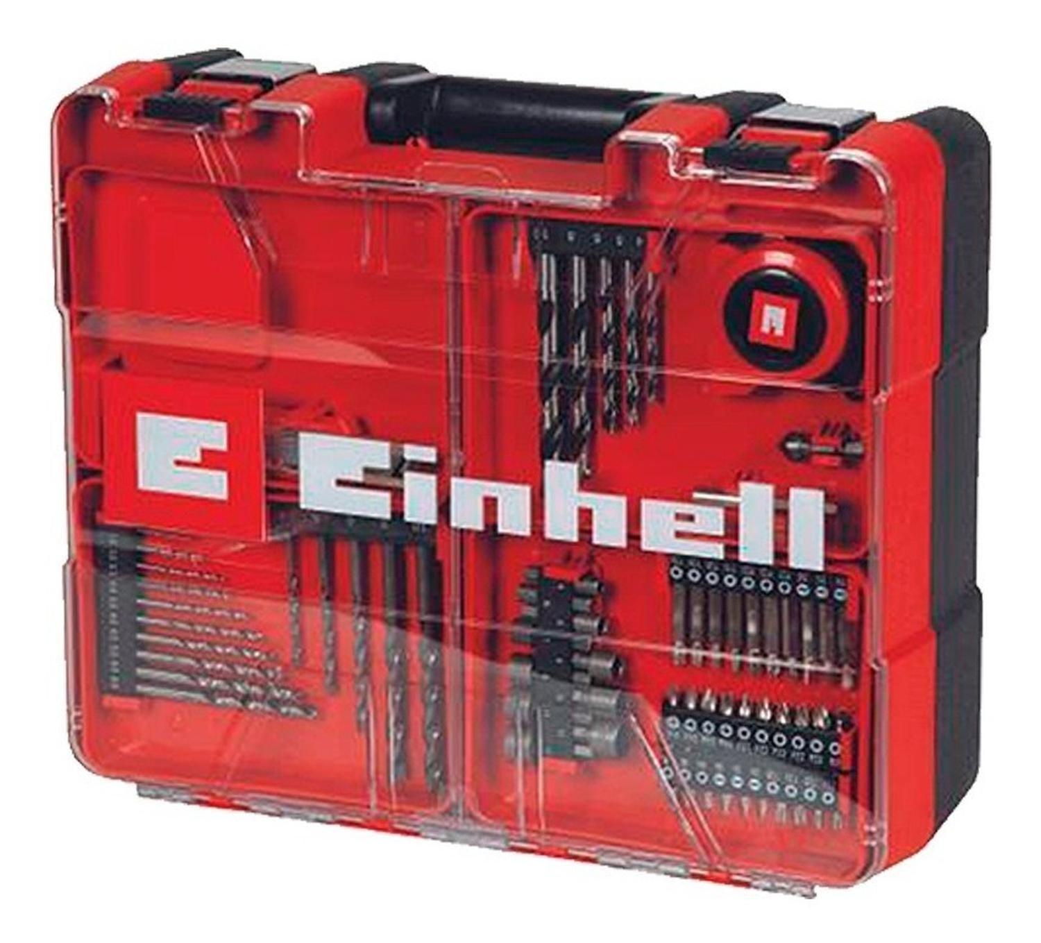 Kit Taladro Percutor Einhell Te-cd 18/40 Li Kit + 64 Acc.-3