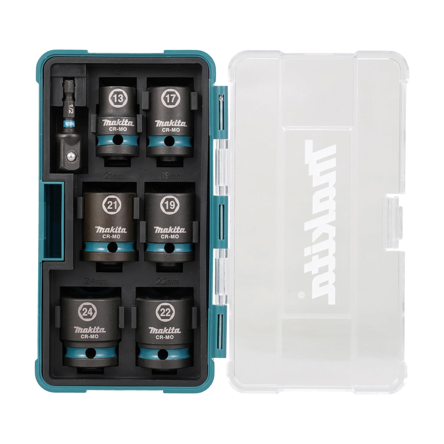 Set Dados de Impacto 1/2" 7 Pzs Makita E-16592-4