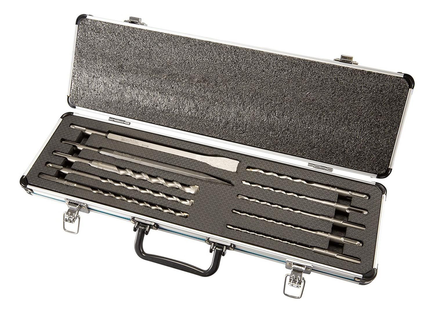 Set Accesorios Makita Puntos Y Brocas Sds Plus D-71990 10 Pz-0