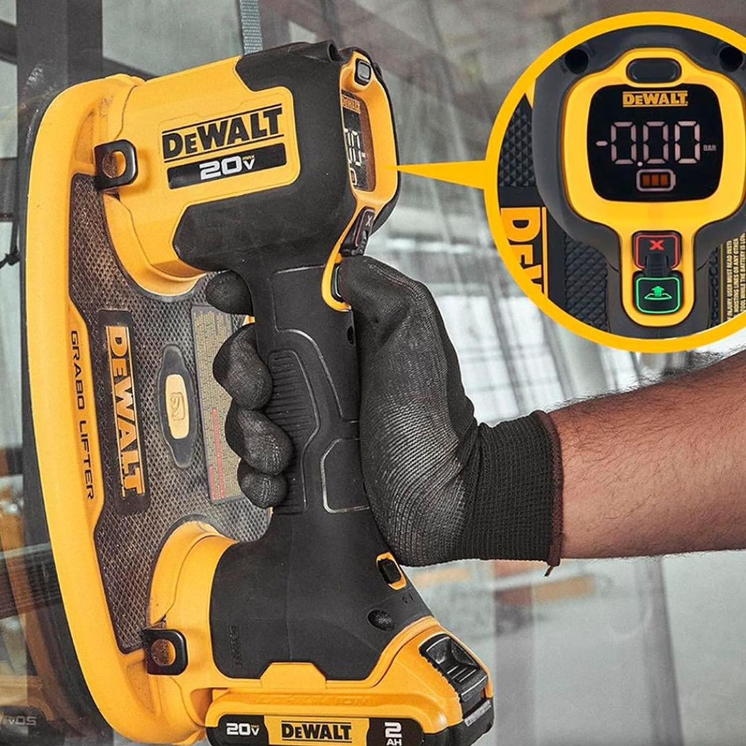 Elevador De Succión Grabo Para Materiales 20v Dewalt DCE592B-3