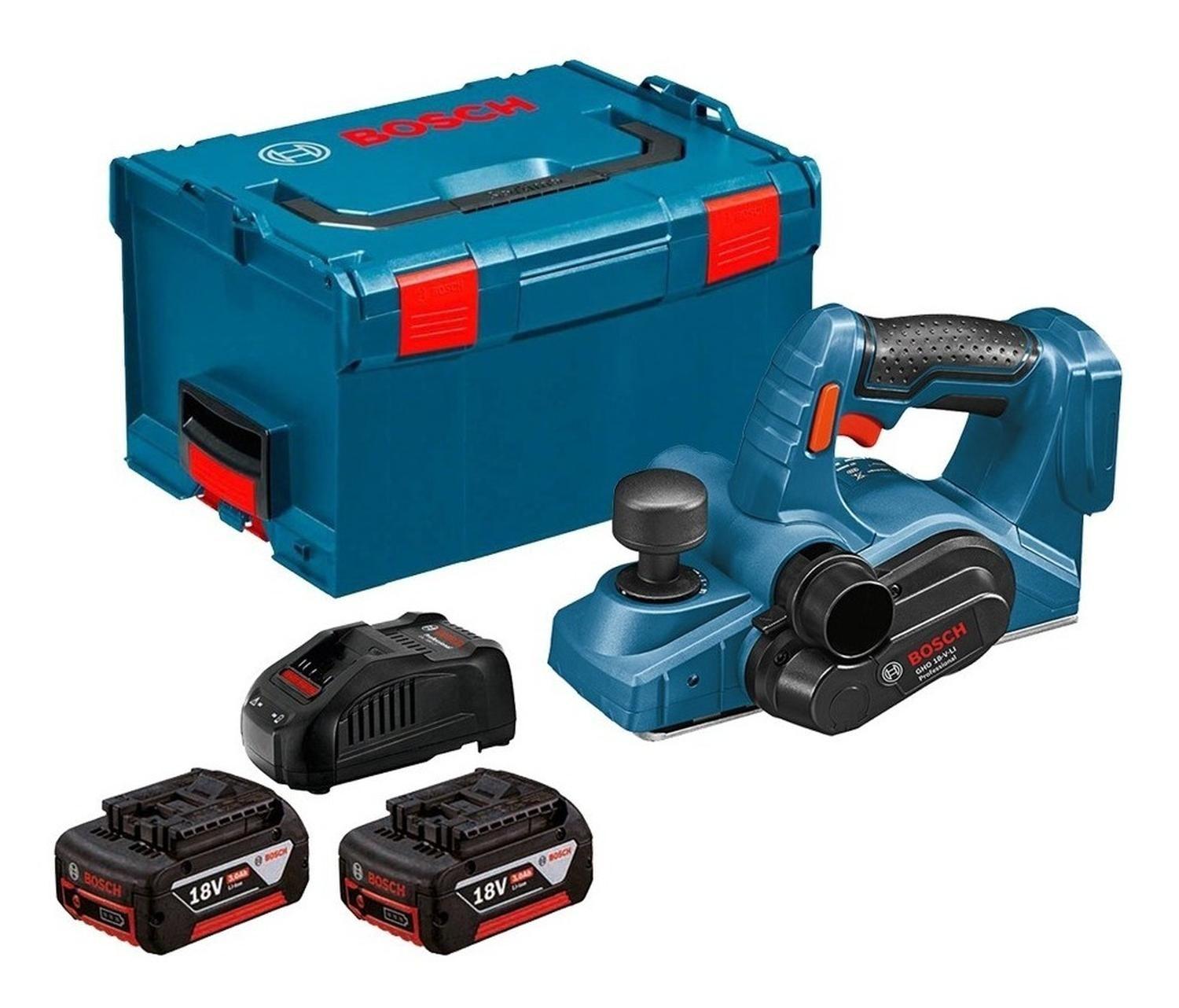 Cepillo Inalámbrico Bosch Gho 18v-li + Maleta-0