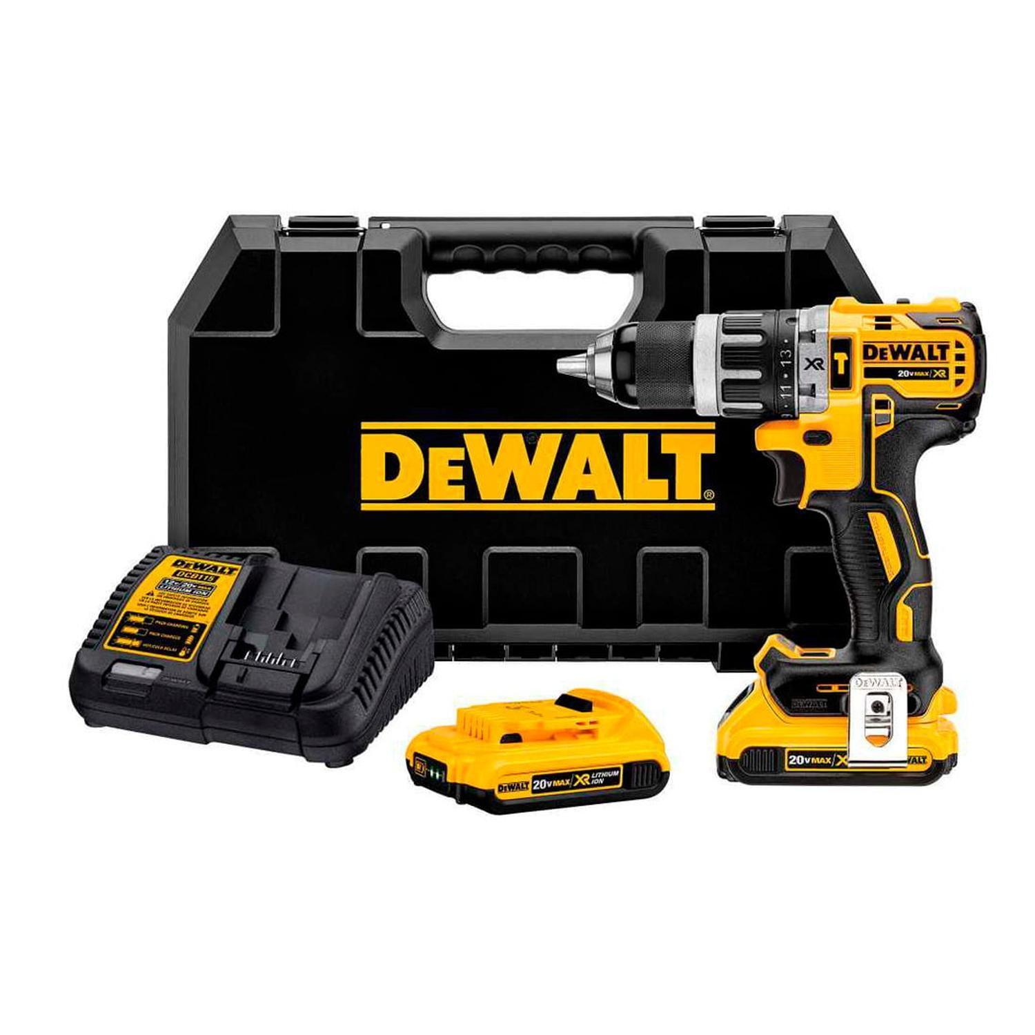 Taladro Percutor Inalambrico Dewalt Dcd796 Xr 20v-0