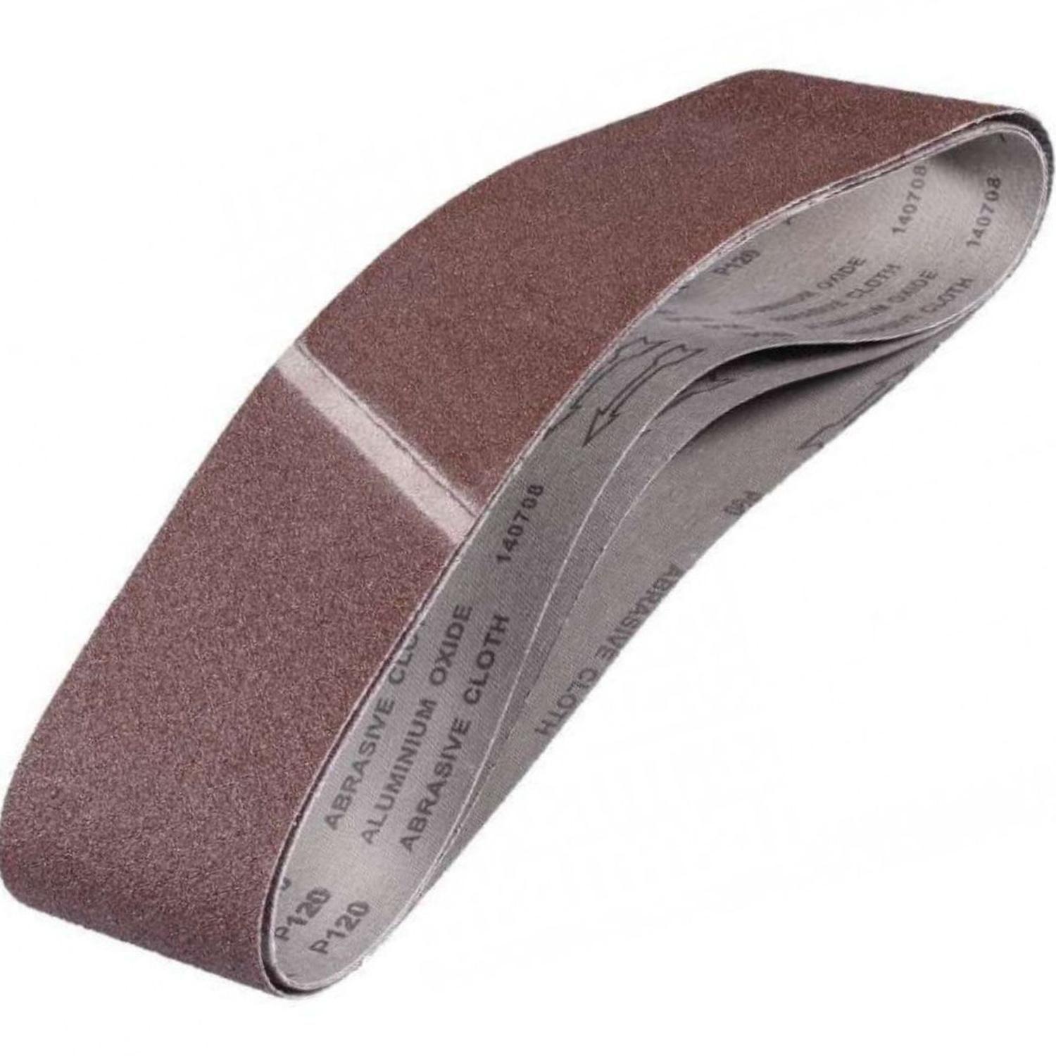 Set 3 Bandas Abrasivas 100x915mm (1xg60; 1xg80; 1xg120) Kwb-4