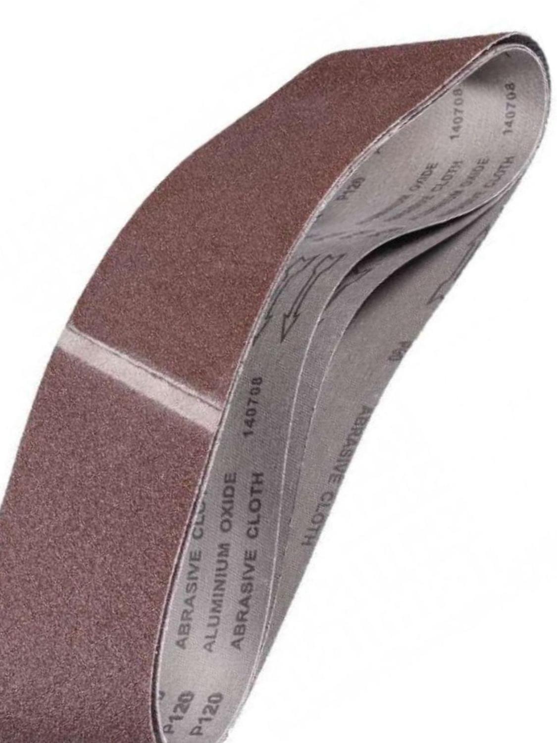 Set 3 Bandas Abrasivas 100x915mm (1xg60; 1xg80; 1xg120) Kwb-3