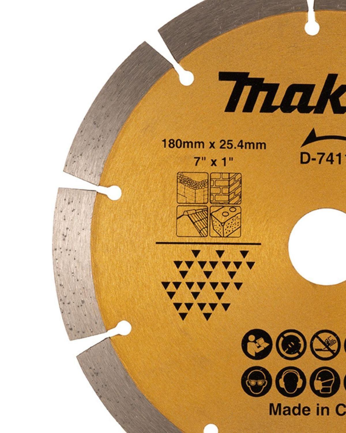 Disco Diamantado 180mm SEG/UNIVERSAL Makita D-74114-1