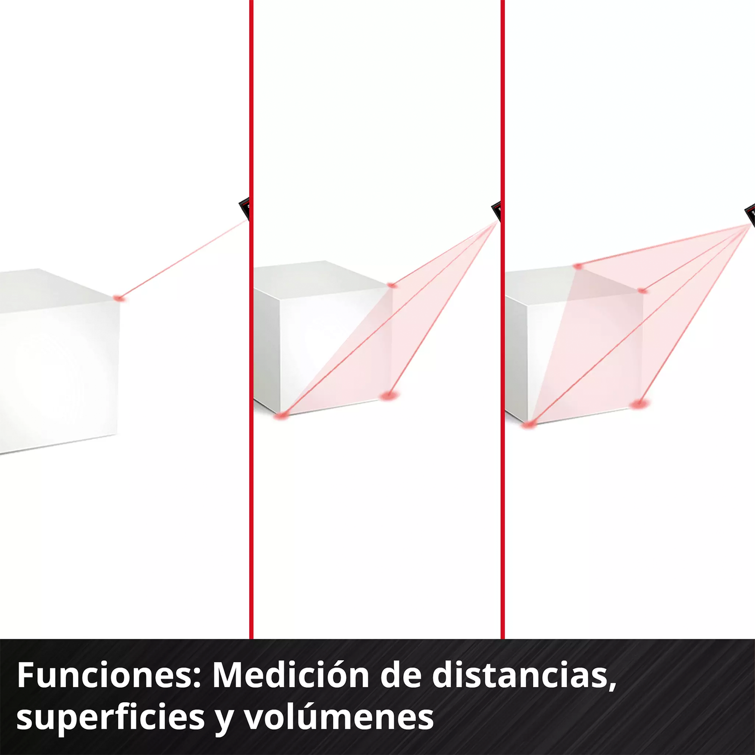 Medidor Laser 30 Mts. Einhell TC-LD 30 R-3
