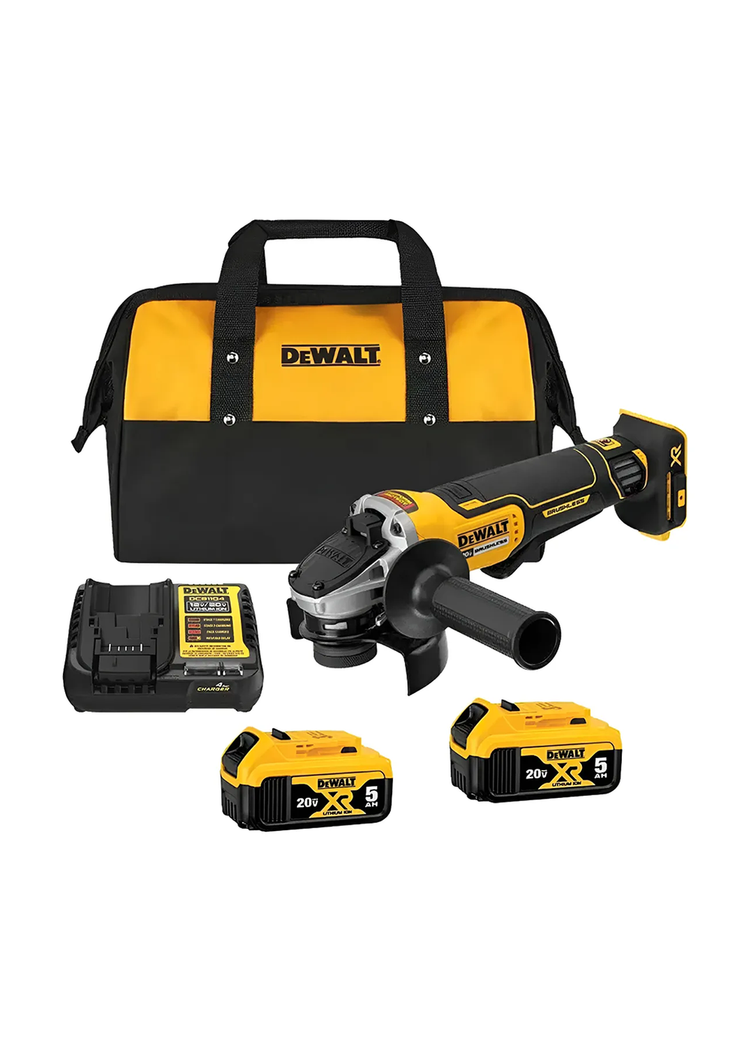 Kit Esmeril Angular Inal 4-1/2” XR 20V Max DCG413P2-7