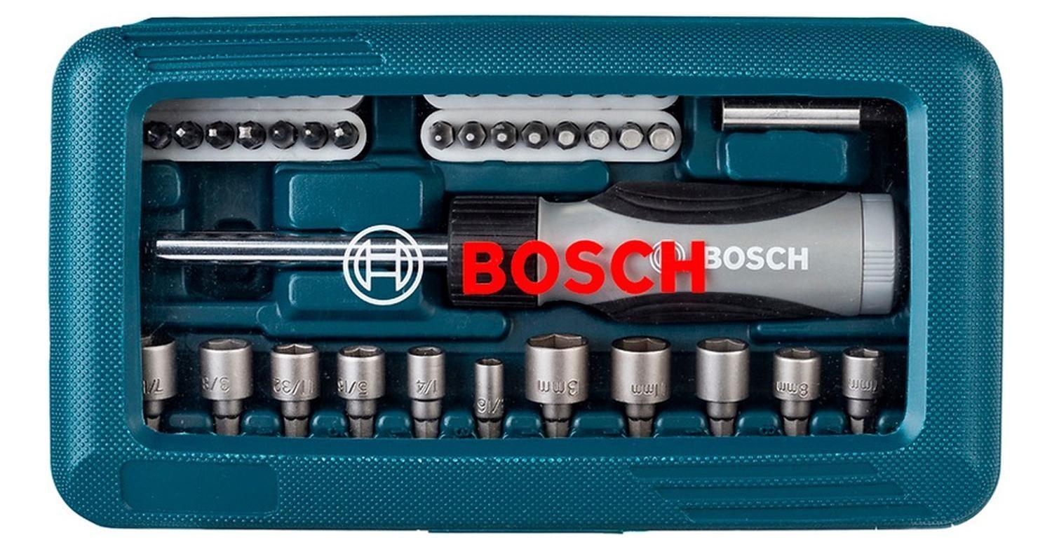Set Brocas Y Puntas Bosch 46 Pzs 2607017399-1