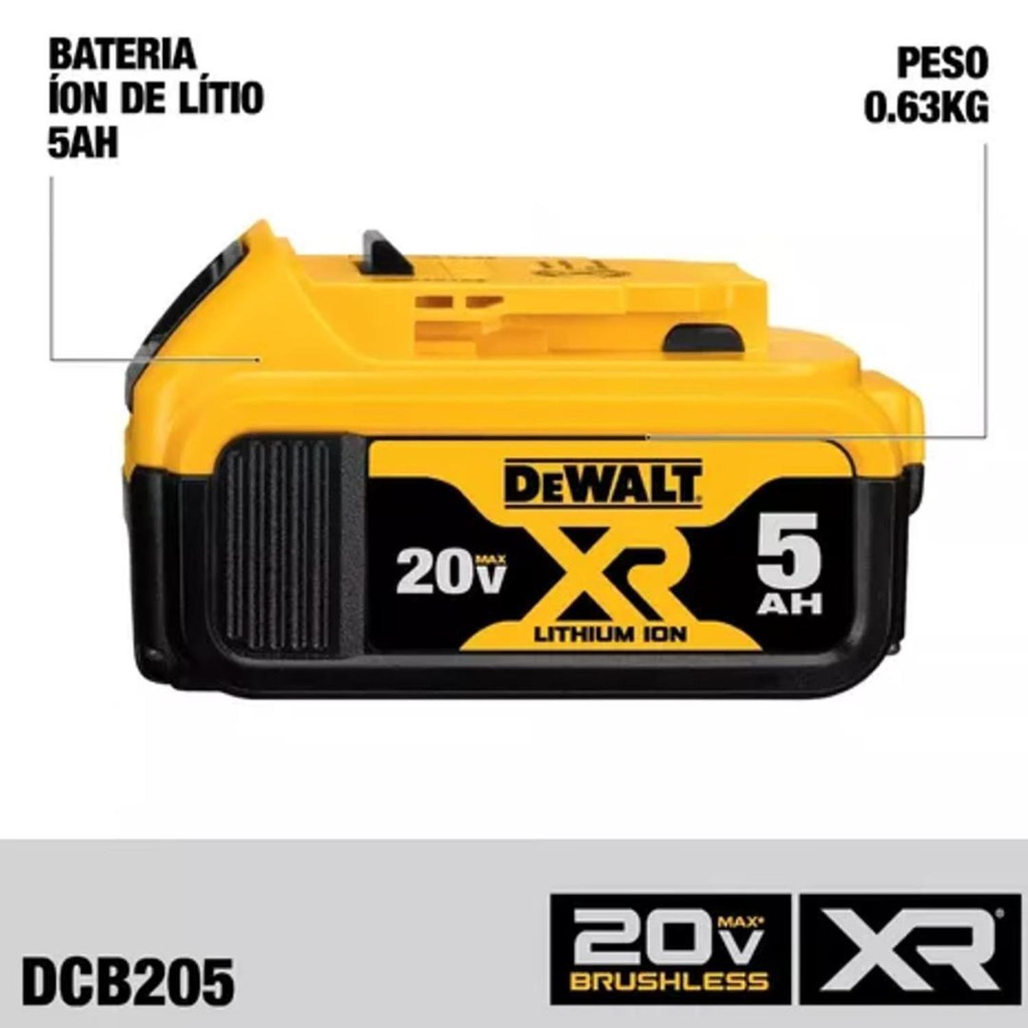 Kit Taladro + Esmeril Dewalt DCK209P2T 20v-3