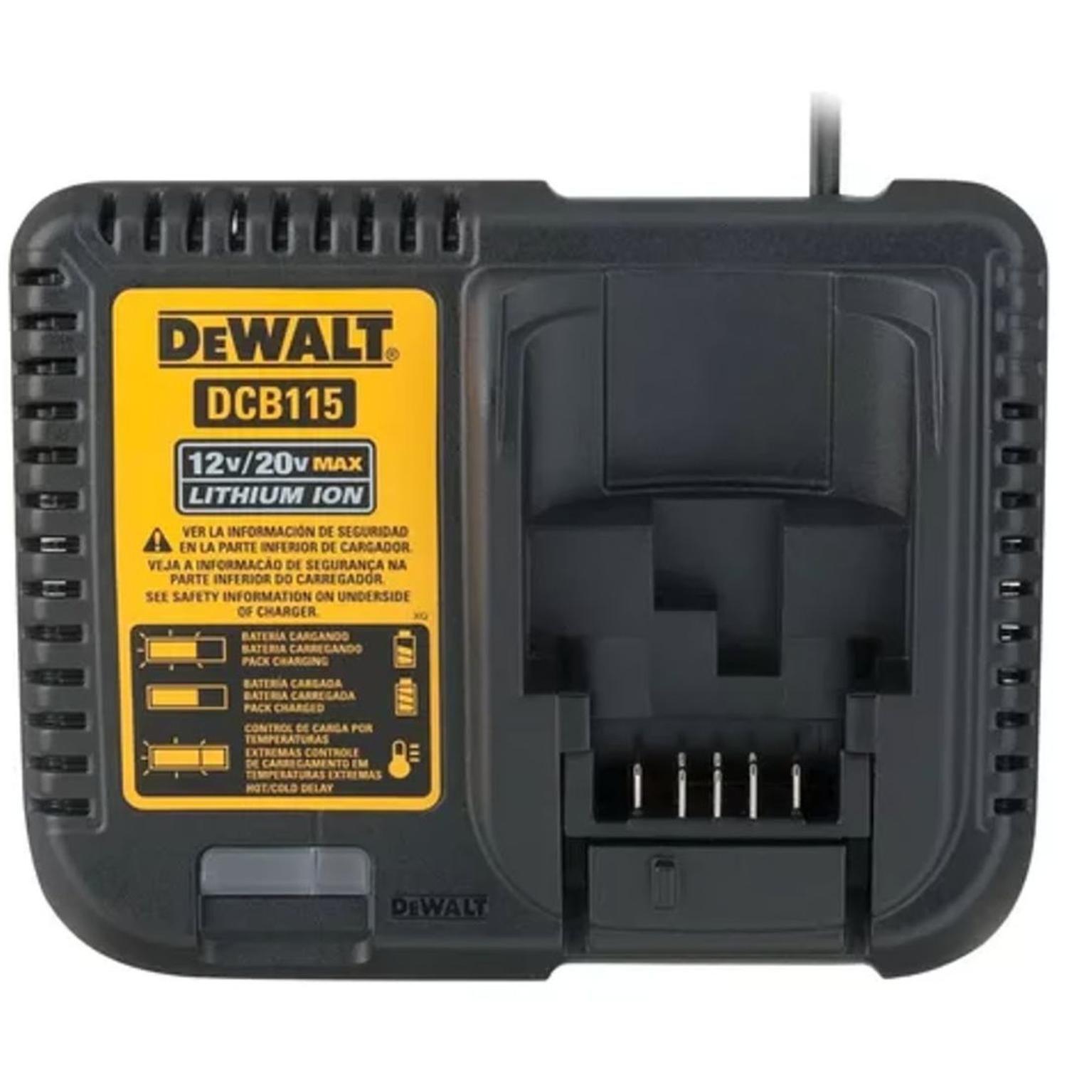 Kit Taladro + Esmeril Dewalt DCK209P2T 20v-4