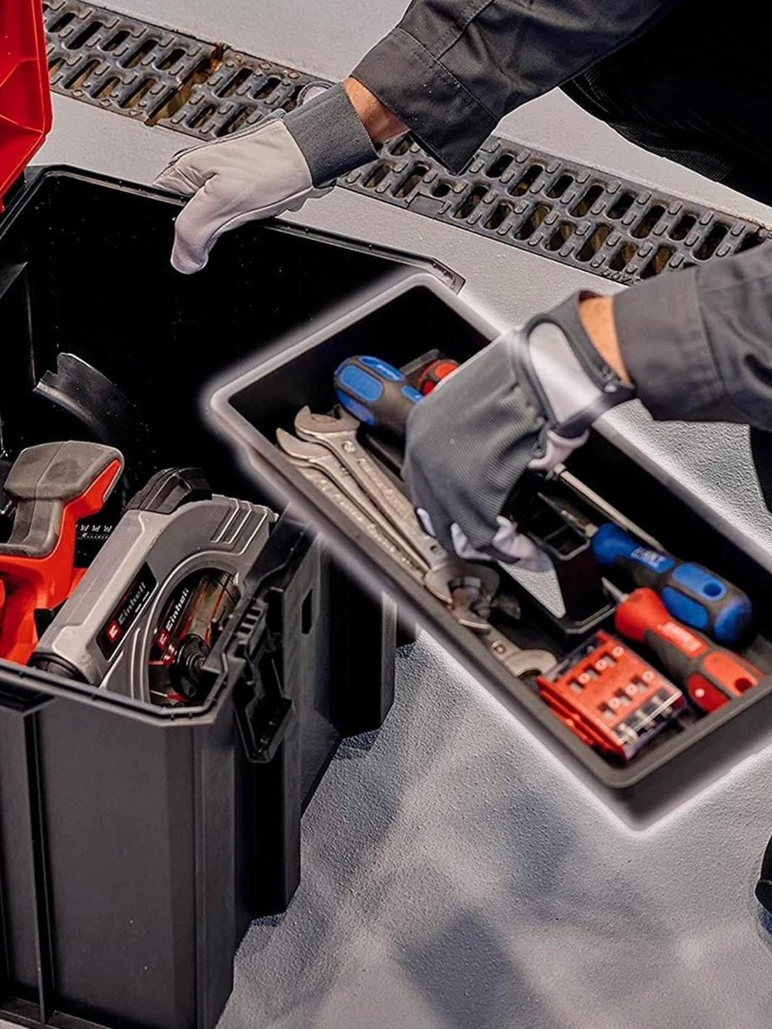 Caja De Herramientas Con Ruedas Einhell E-case L - 120 Kg-2