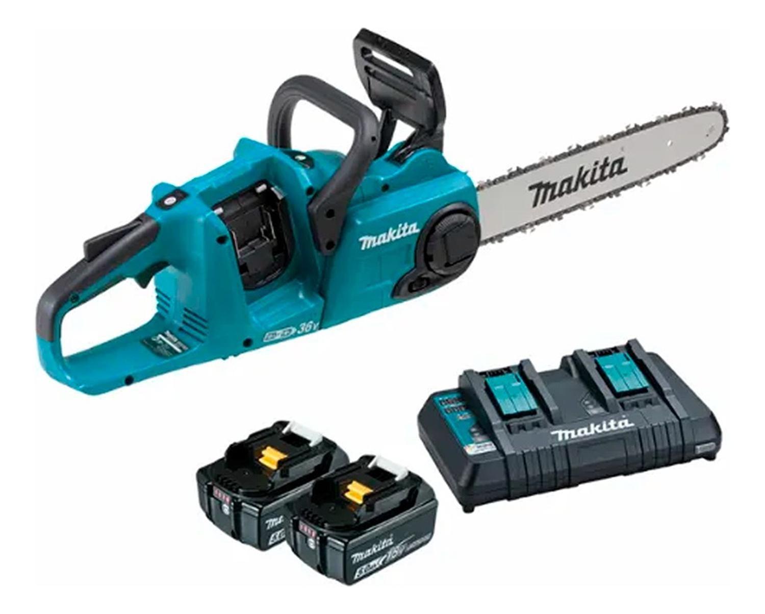 Electrosierra Inalámbrica Makita 14 + Cargador Y 2 Baterias-0