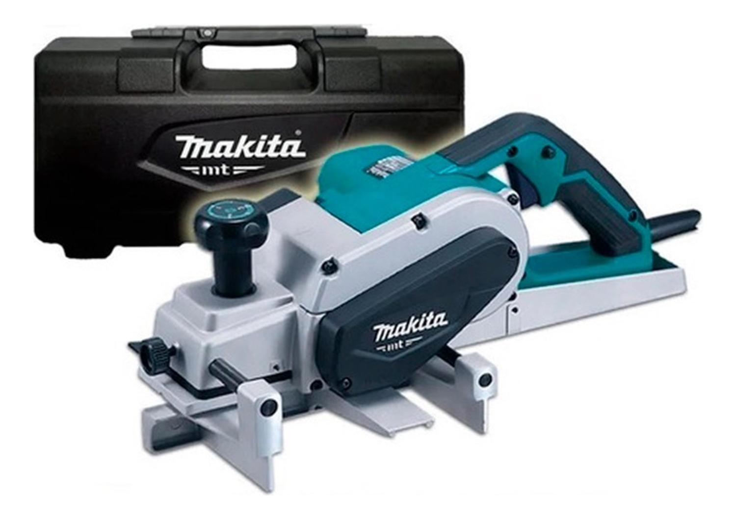 Cepillo Makita 82mm 750w Profundidad 3mm + Maleta M1100kb-0