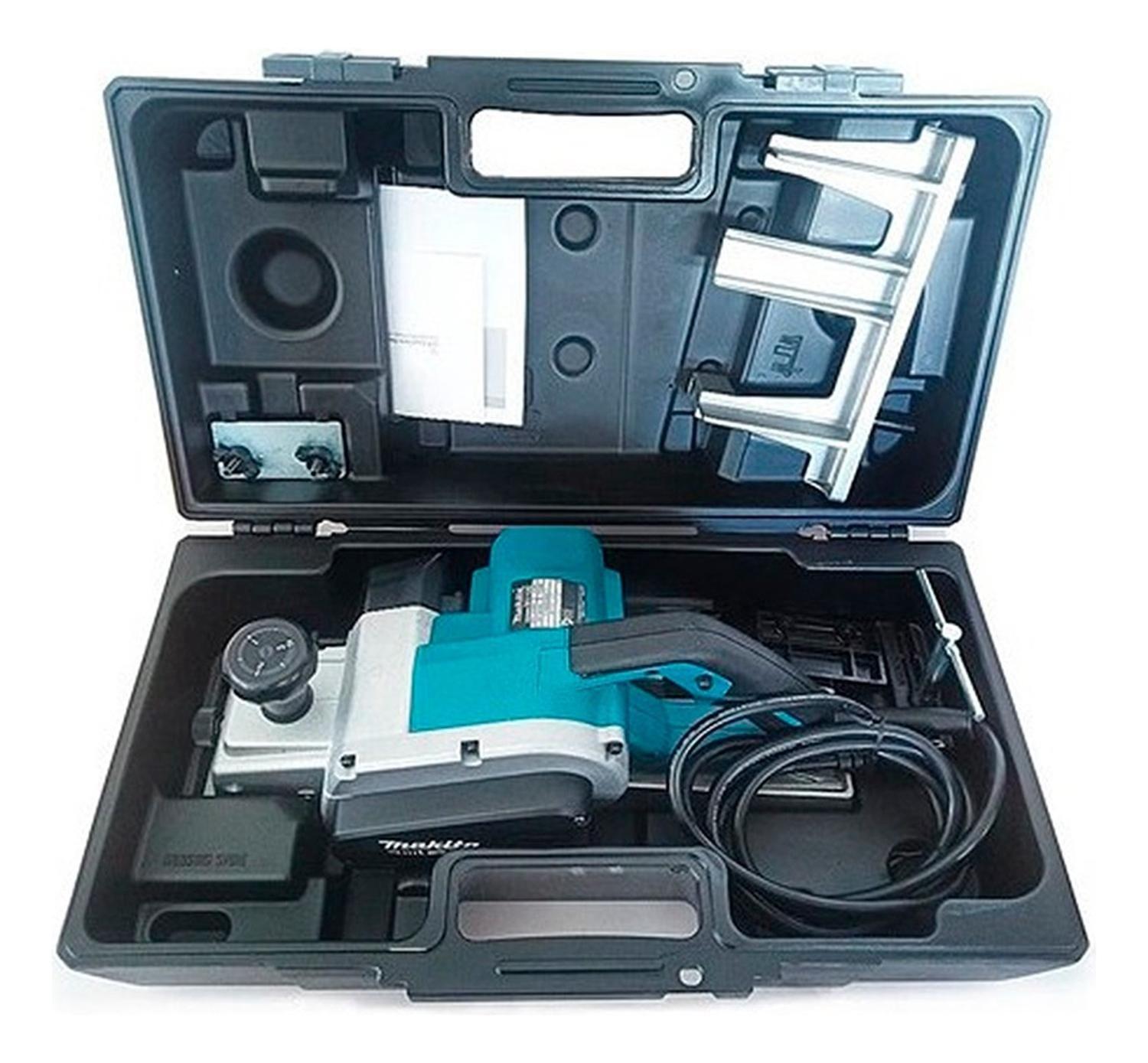 Cepillo Makita 82mm 750w Profundidad 3mm + Maleta M1100kb-2