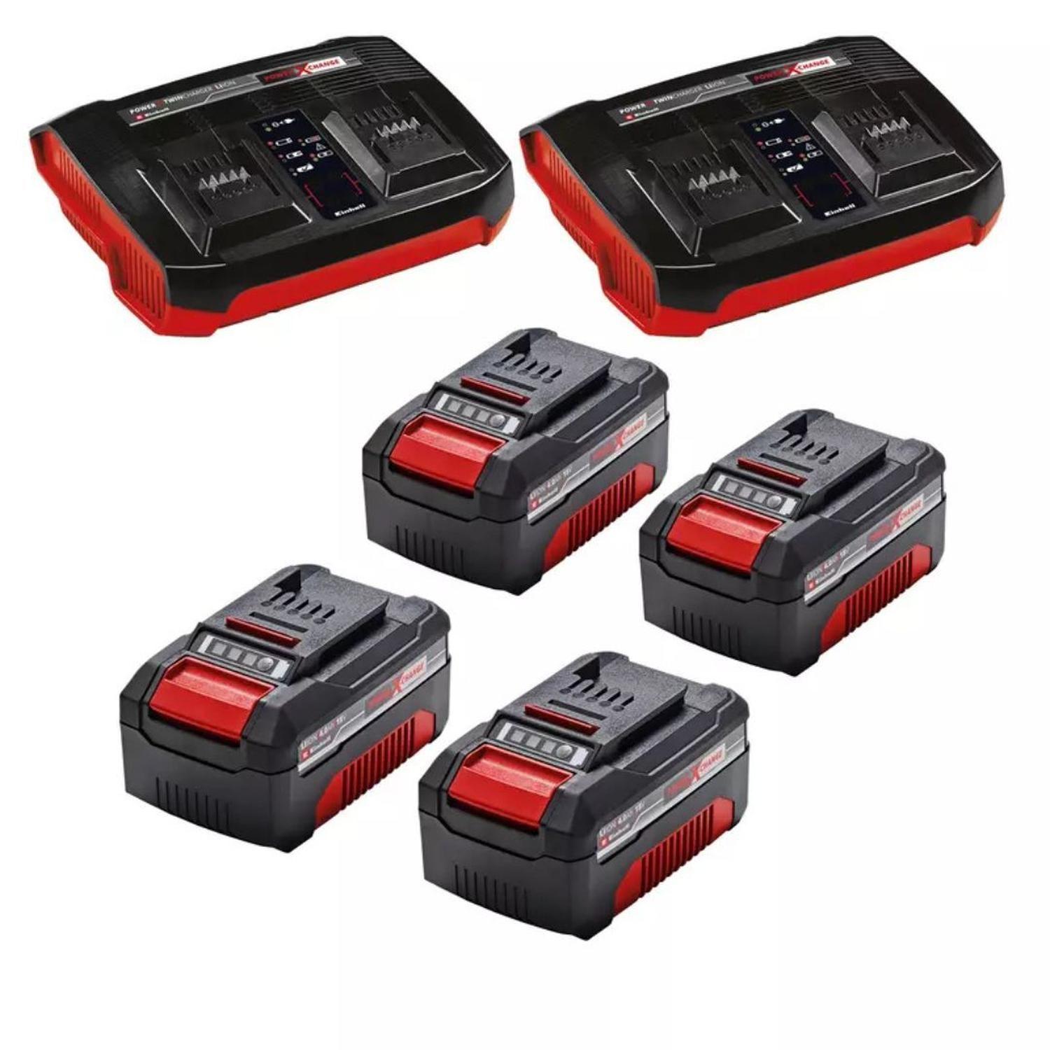 Kit Cortacesped 4x4 Inal. Einhell Gp-cm 36/47bl + Carg Y Bat-6