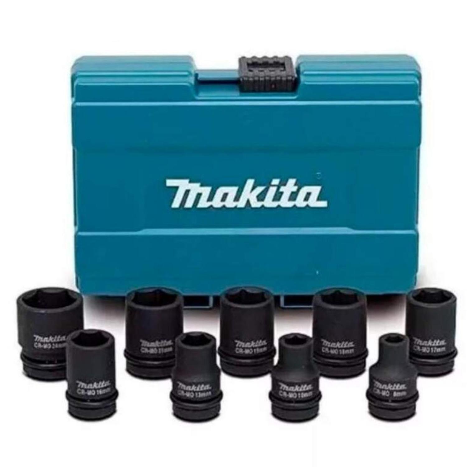 Set Dados de Impacto 1/2 Makita D-42575-2