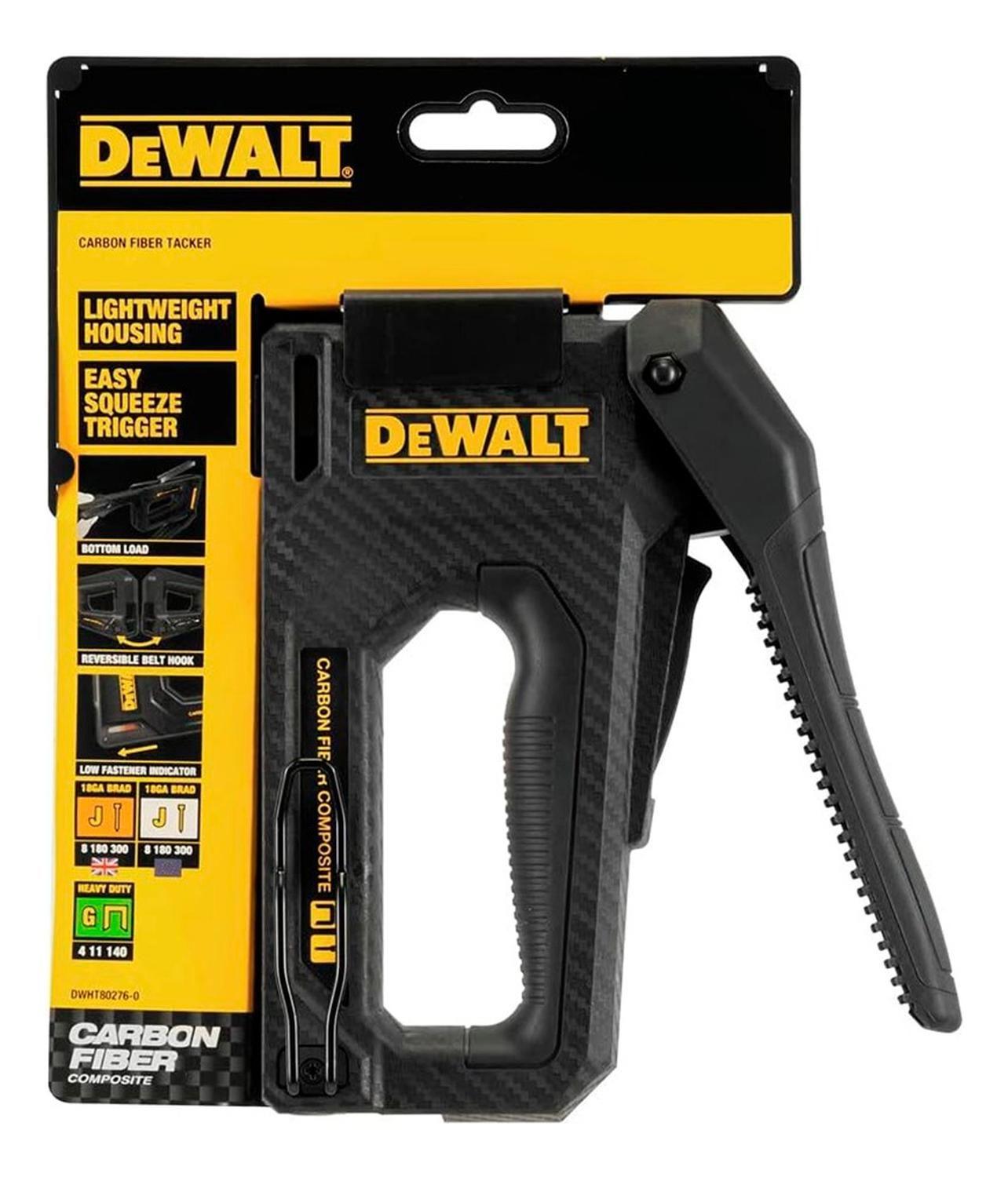Grapadora Clavadora Fibra De Carbono Dewalt Dwh80276-0
