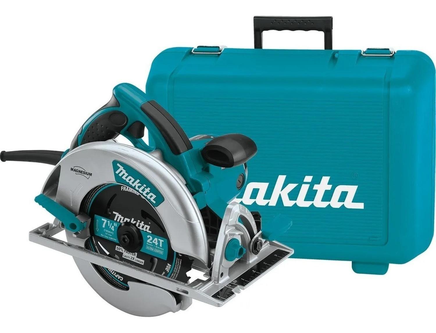 Sierra Circular Makita 5007mgk + Maleta - 1800 Watts-0