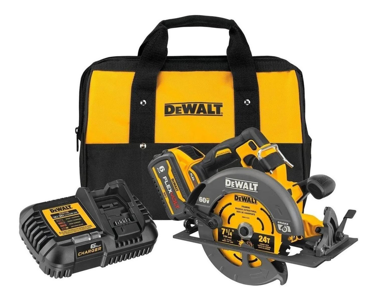 Kit Sierra Circular Inalambrica Dewalt Dcs578t1-b2-0