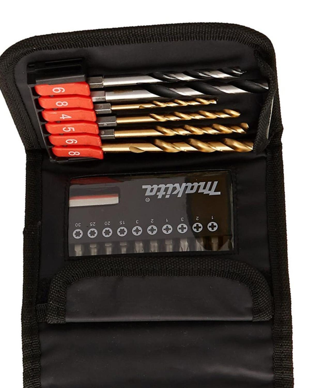 Set Brocas y Puntas 17 piezas Makita D-31762-1