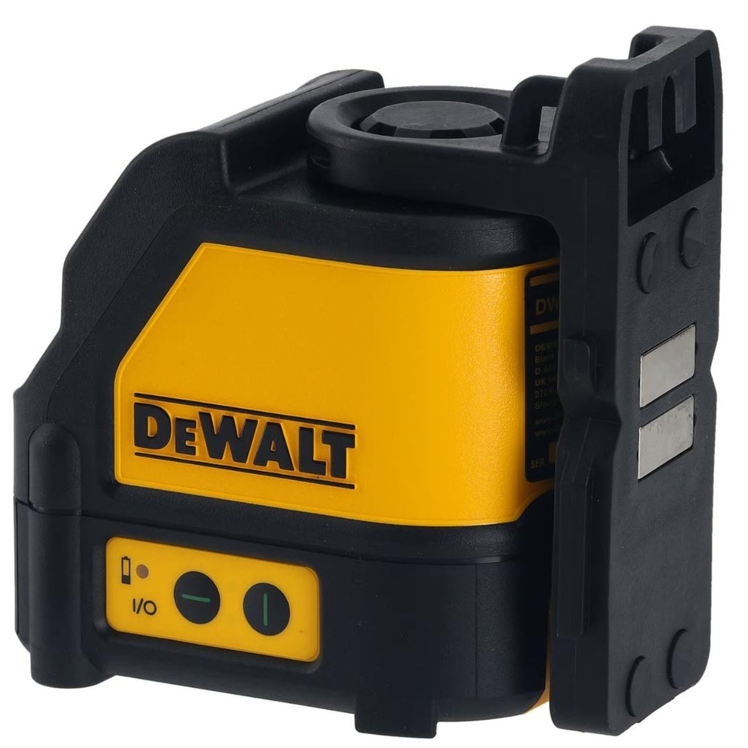 Kit Nivel Laser Linea Cruzada Medidor 30m Dewalt DW0887100-1-4