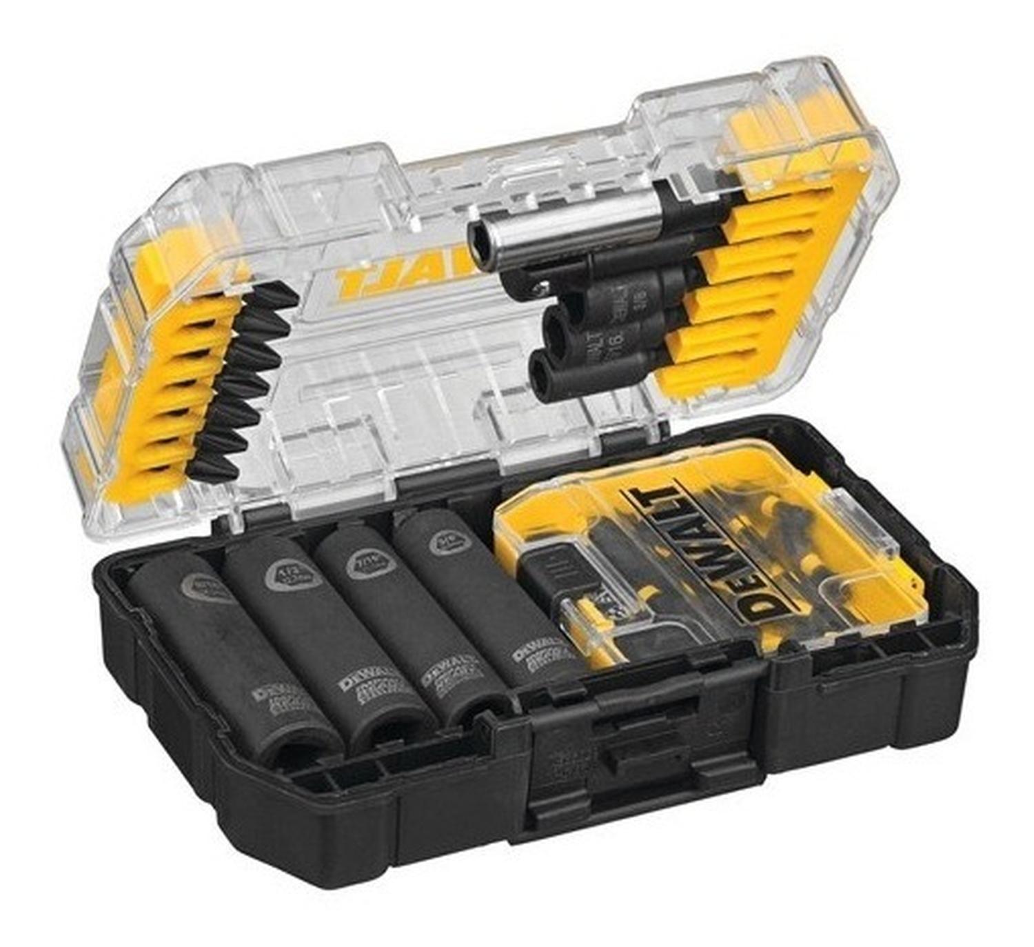 Kit Taladro Percutor Dewalt Dwd024 + Set 35 Pcs Dwa2t35ir-4