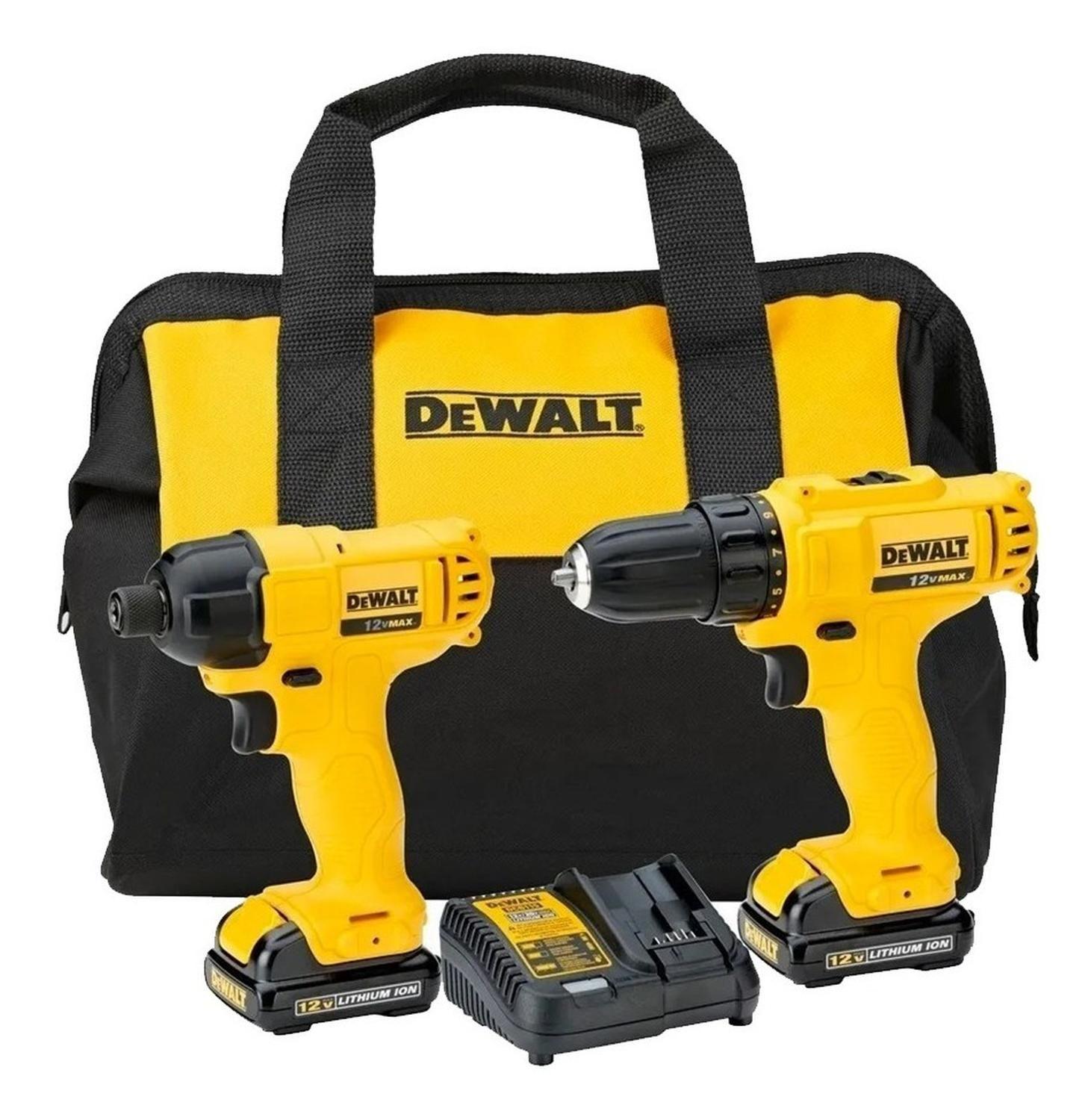 Kit Taladro Y Atornillador De Impacto Dewalt Dck199c2-0