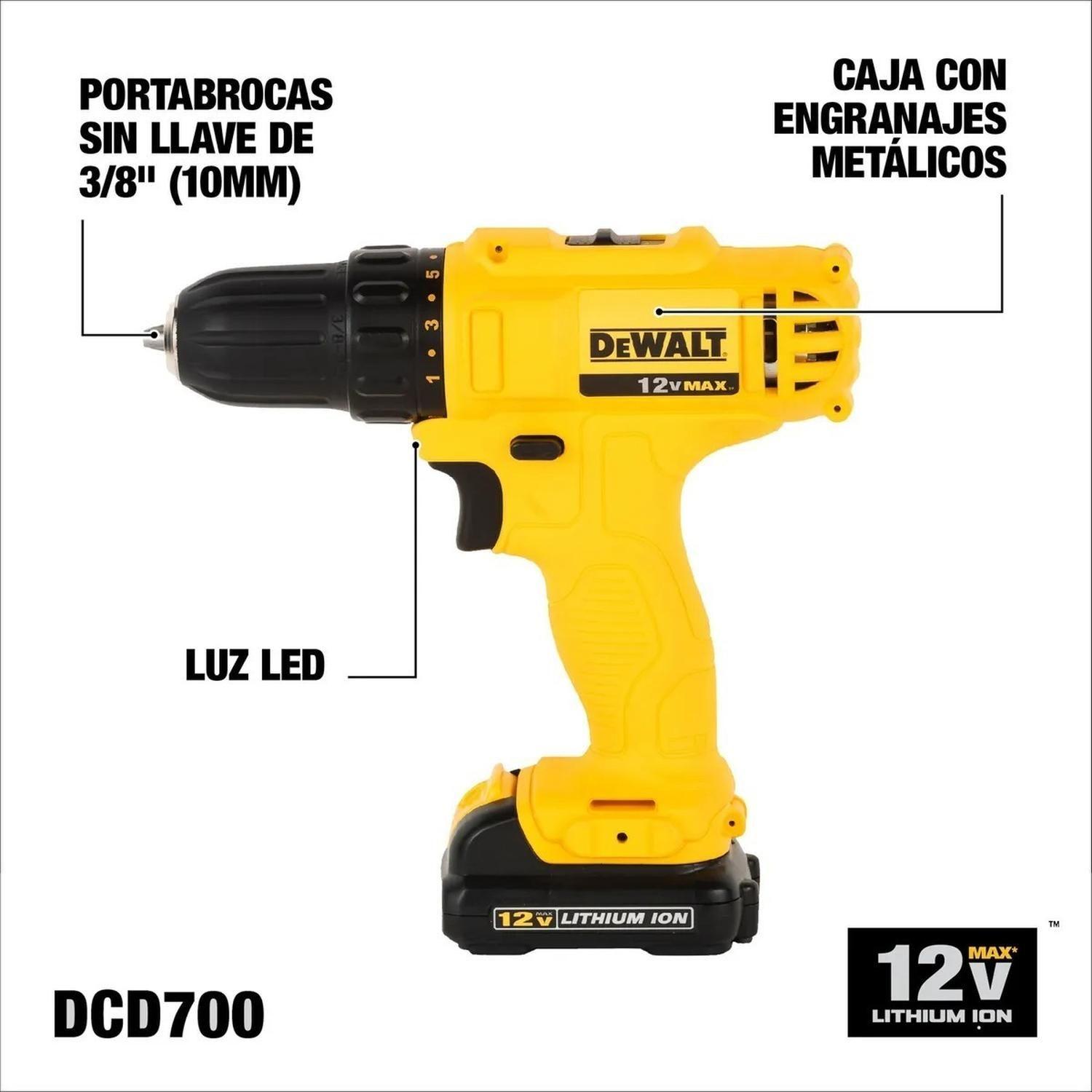 Kit Taladro Y Atornillador De Impacto Dewalt Dck199c2-5